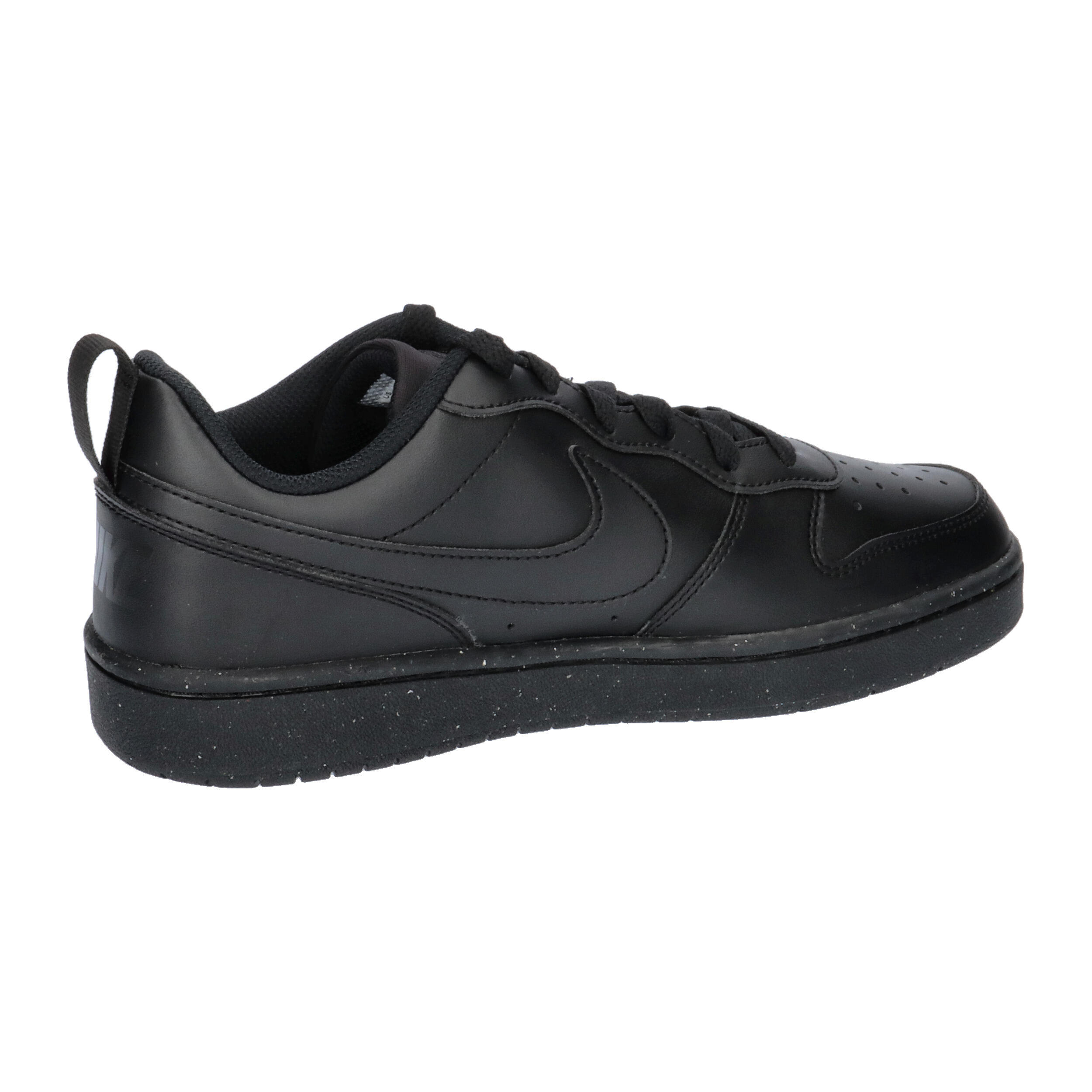 Baskets Nike Modèle Court Borough Low Recraft (gs) Couleur Noir 7/7