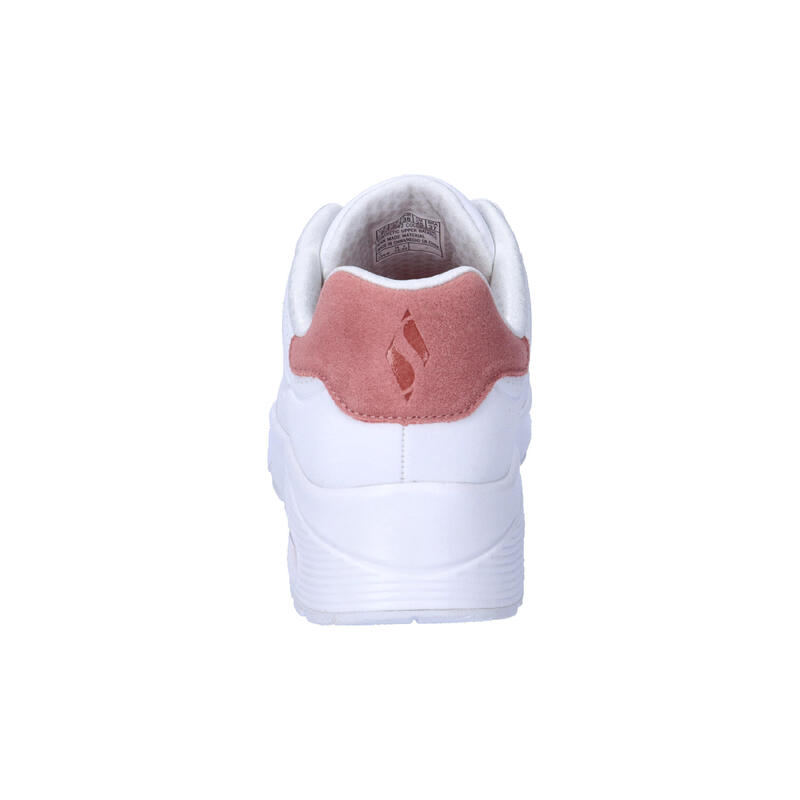 Baskets Femme Baskets Skechers UNO - POP BACK Blanc Blanc Skechers