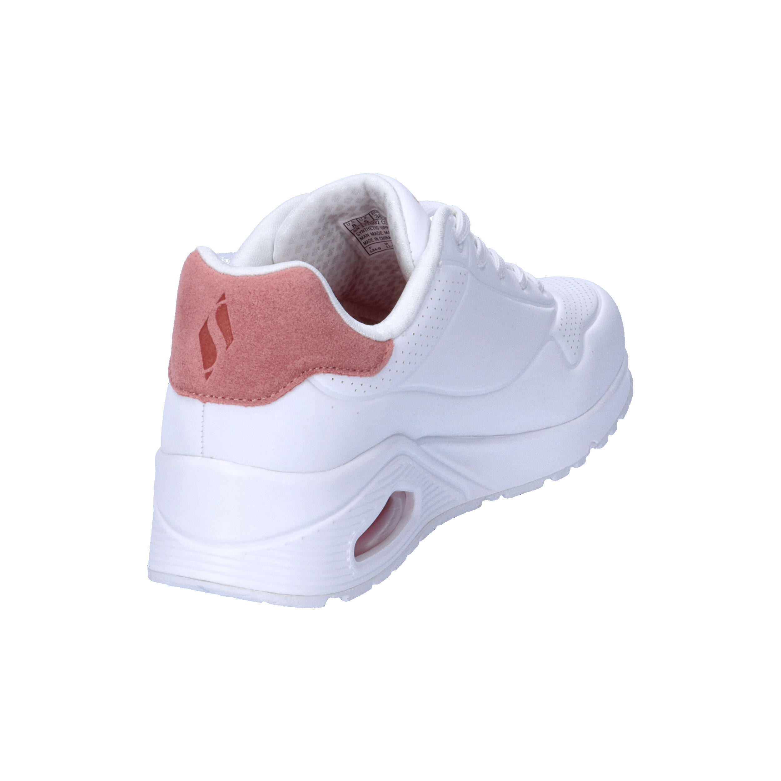 Baskets Femme Baskets Skechers UNO - POP BACK Blanc Blanc Skechers 6/7