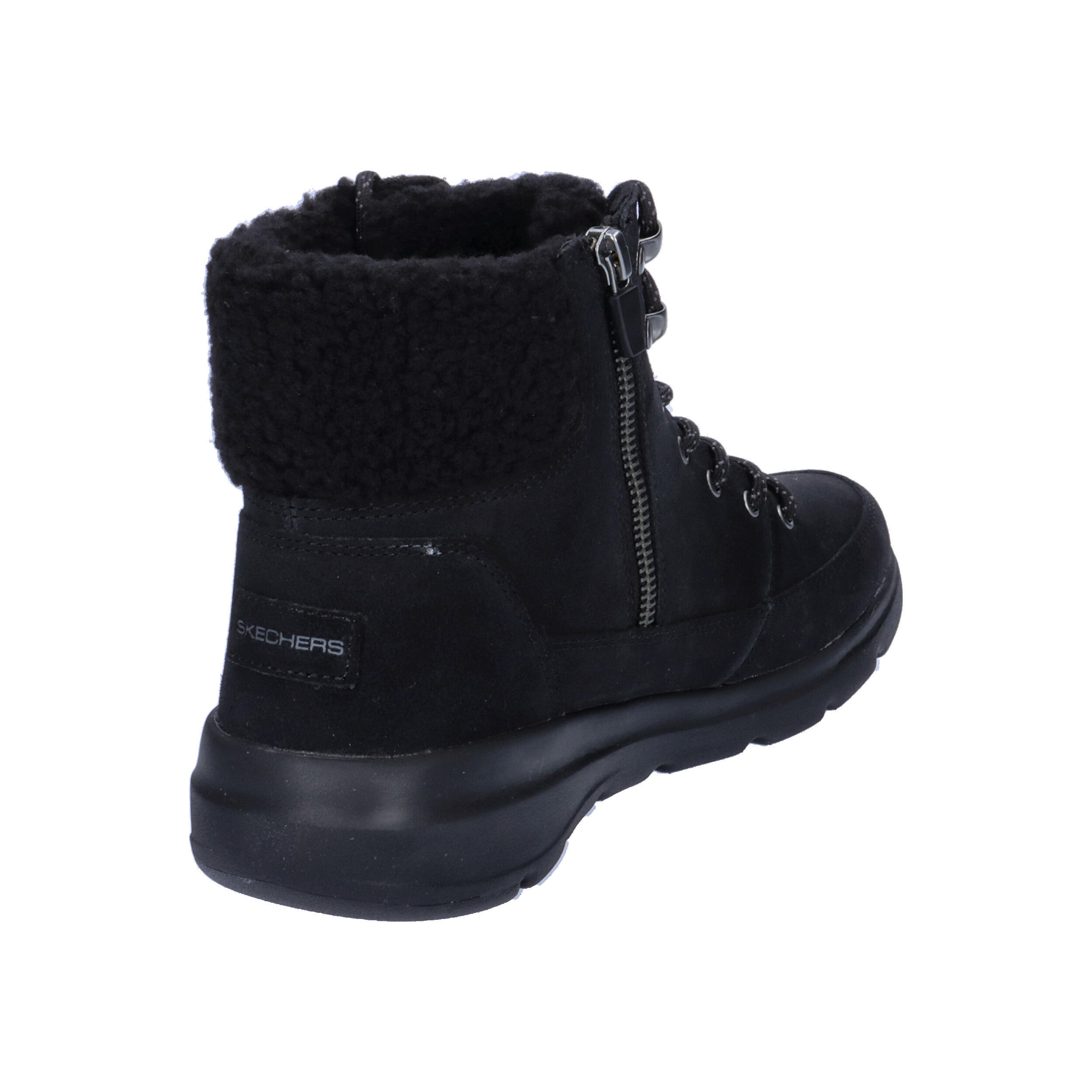 Damen GLACIAL ULTRA WOODLANDS Stiefel Schwarz 6/7
