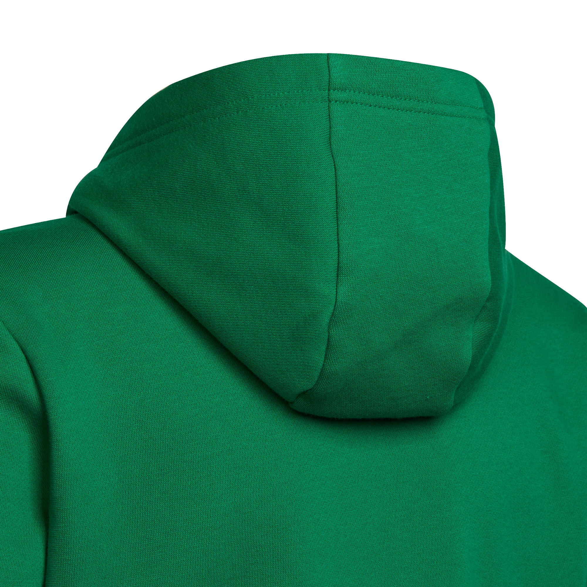 Felpa con cappuccio junior ( fleece) adidas verde 5/7