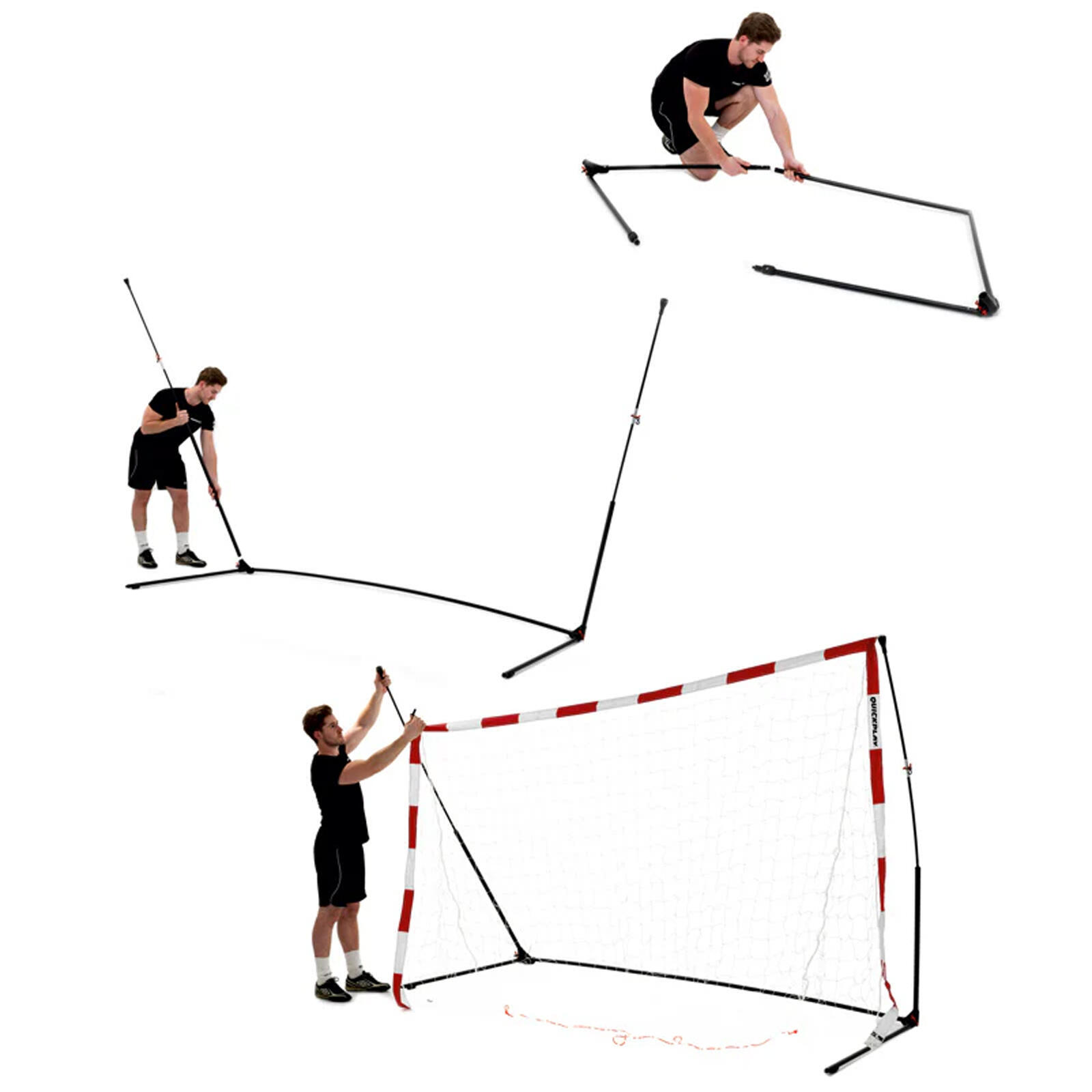 Bramka Do Piłki Ręcznej Quickplay Handball 240X170 Cm 3/7
