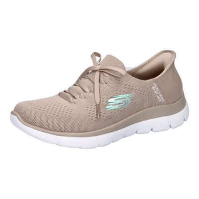 Zapatillas Skechers Summits-new Daily, Púrpura, Mujer