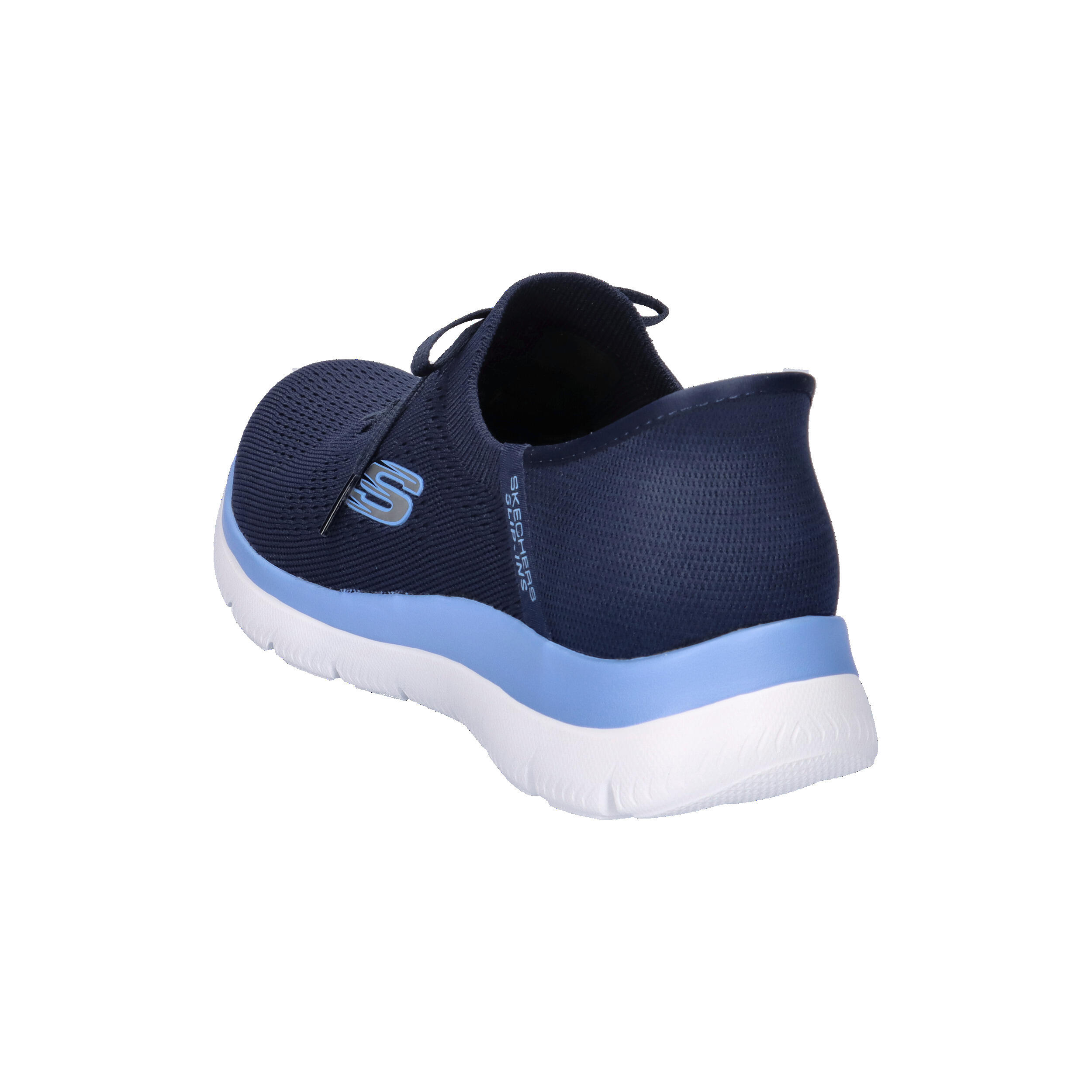 Chaussures Femmes Skechers Slipins Summits New Daily bleu 4/7