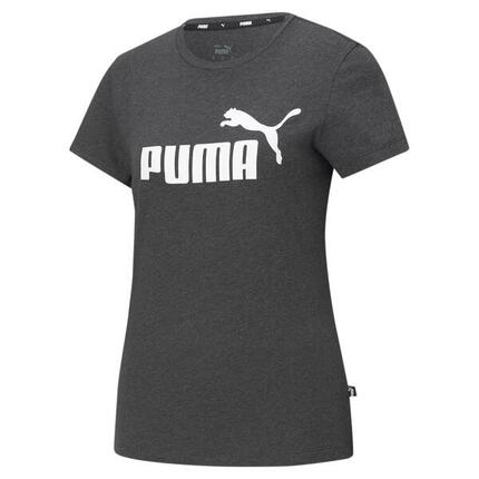 Essentials Logo T-Shirt Damen PUMA Black