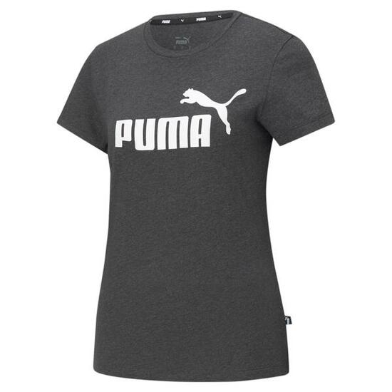 Essentials Logo T-Shirt Damen PUMA Black