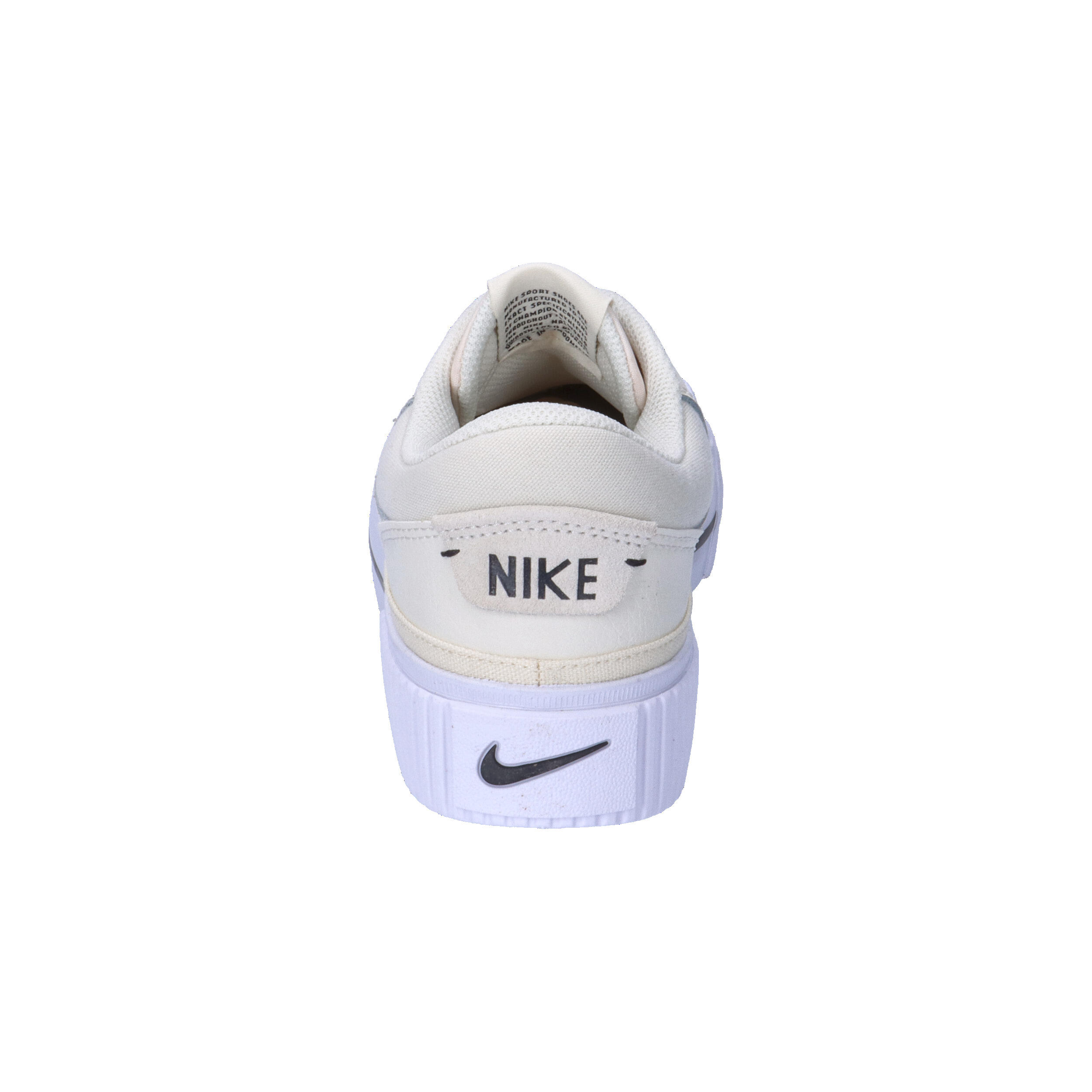 Baskets Nike Modèle Court Legacy Lift Couleur Beige 5/7