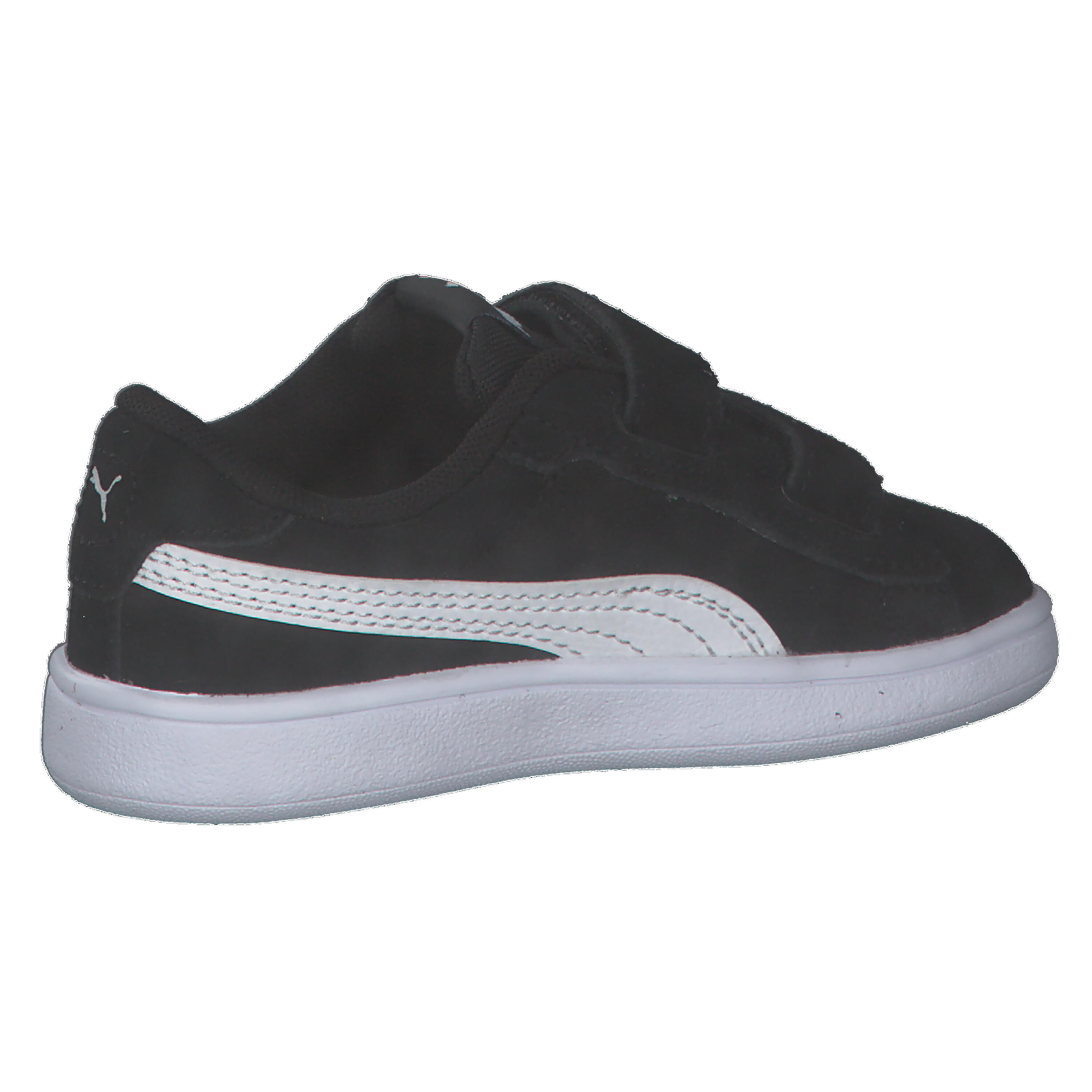 Smash 3.0 Suede Sneakers Kinder PUMA Black White 15/15