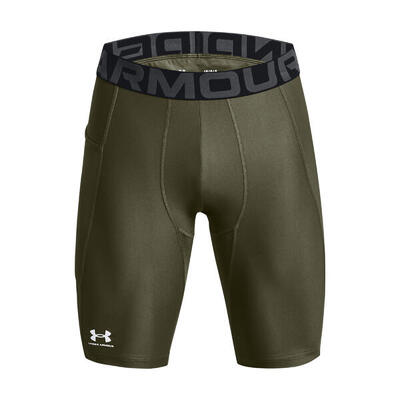 Short de compression long under armour heatgear 3.0 bleu marine