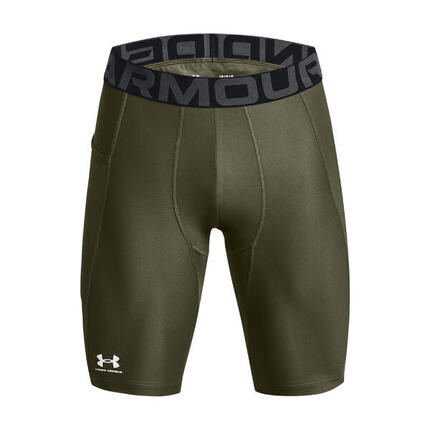 Short de compression Long Under Armour Heatgear 3.0 Bleu marine