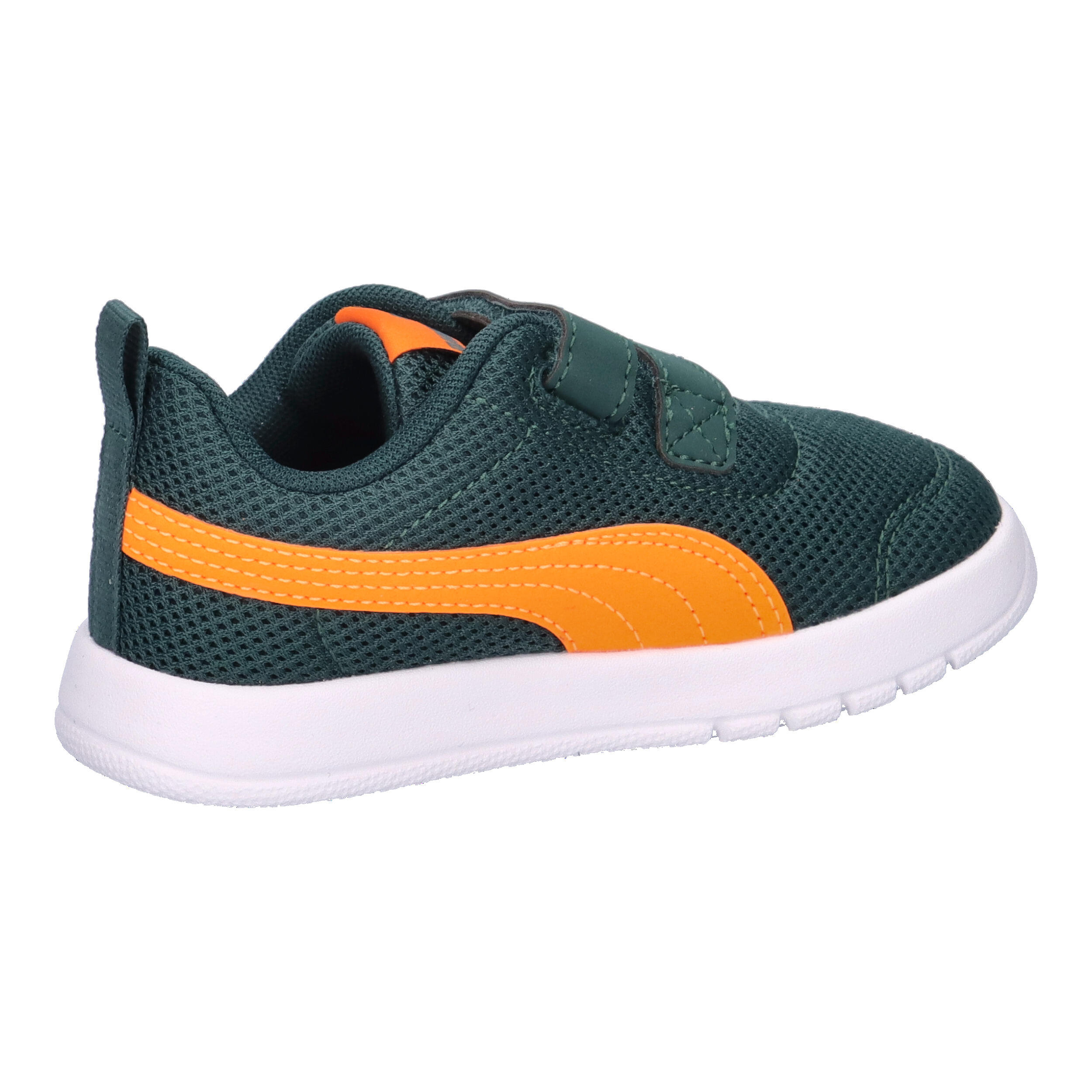 Scarpe da ginnastica Puma Courtflex V3 Mesh Inf Clyde, Verde, Bambini 7/7