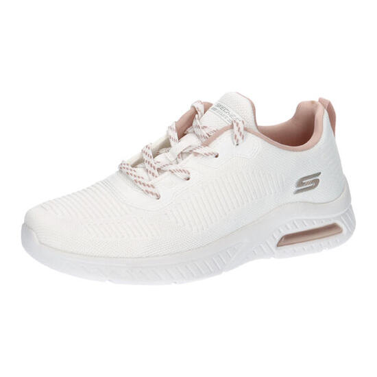 Zapatillas mujer Skechers Bobs Squad Chaos Air Marron