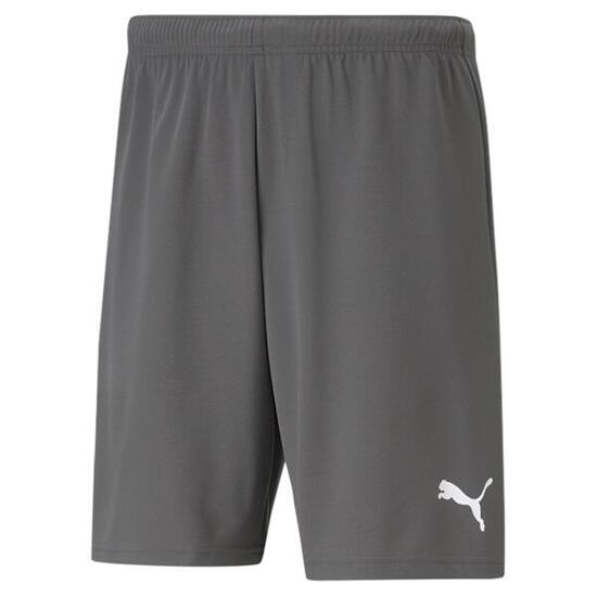 Shorts de football PUMA TeamRISE polyester gris