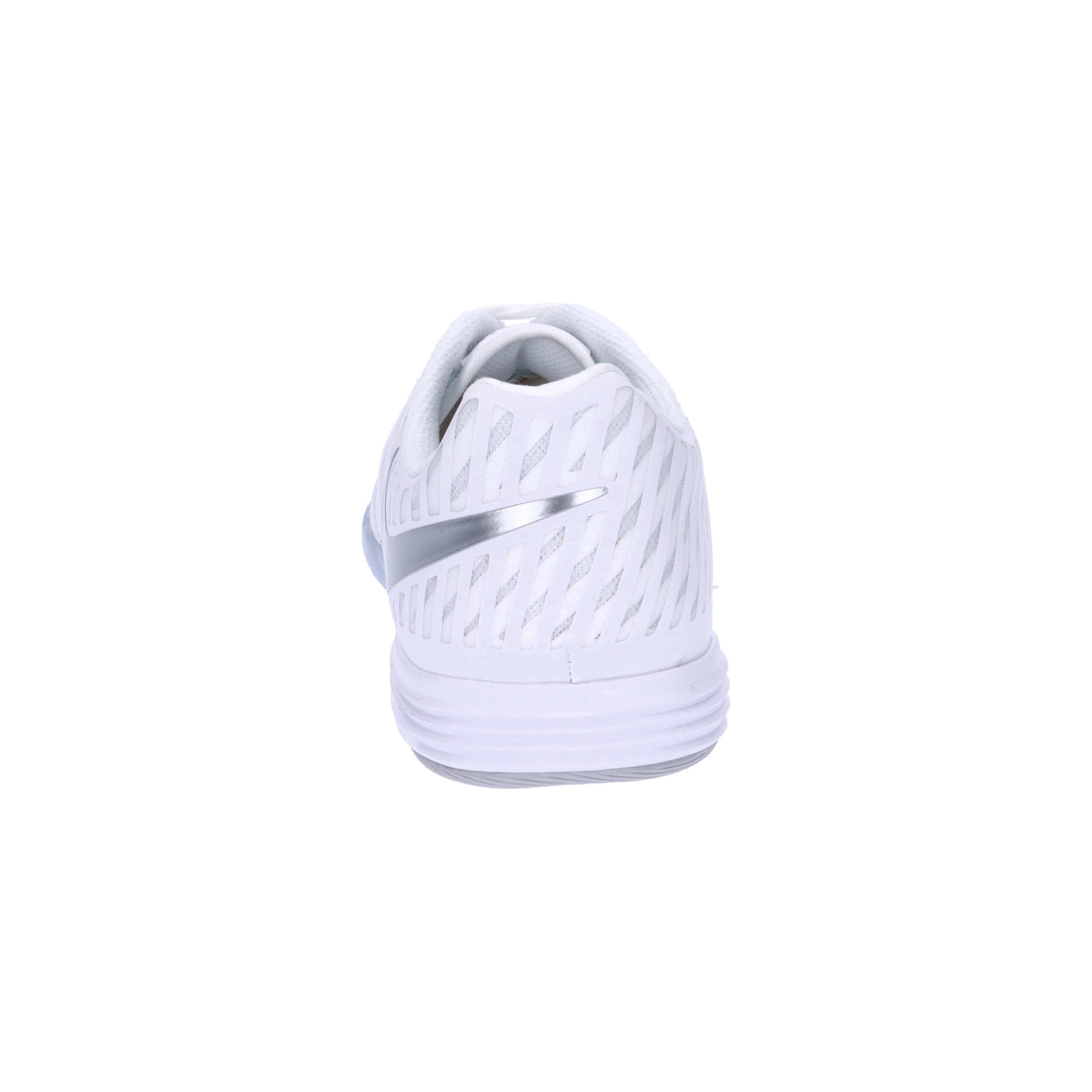 Baskets Nike Lunargato II en Blanc et Chrome 5/7