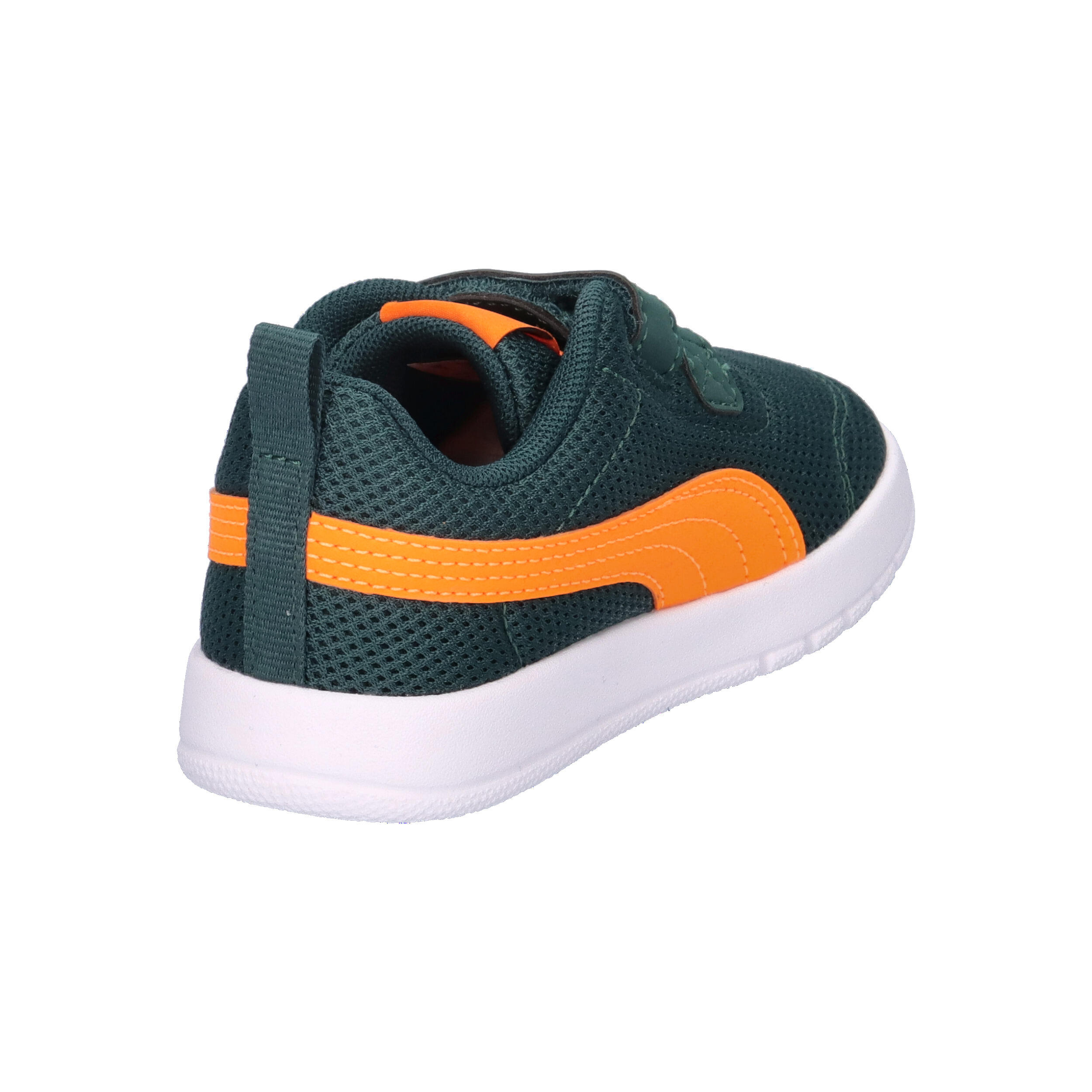 Scarpe da ginnastica Puma Courtflex V3 Mesh Inf Clyde, Verde, Bambini 6/7