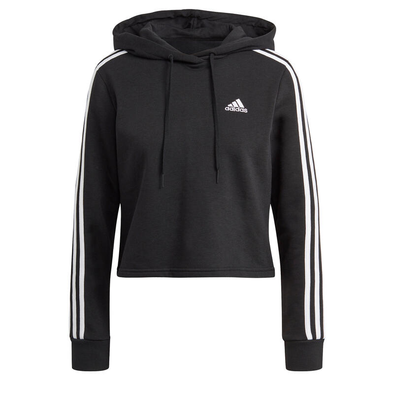Sweatshirt court à capuche femme adidas Essentials 3-Bandes