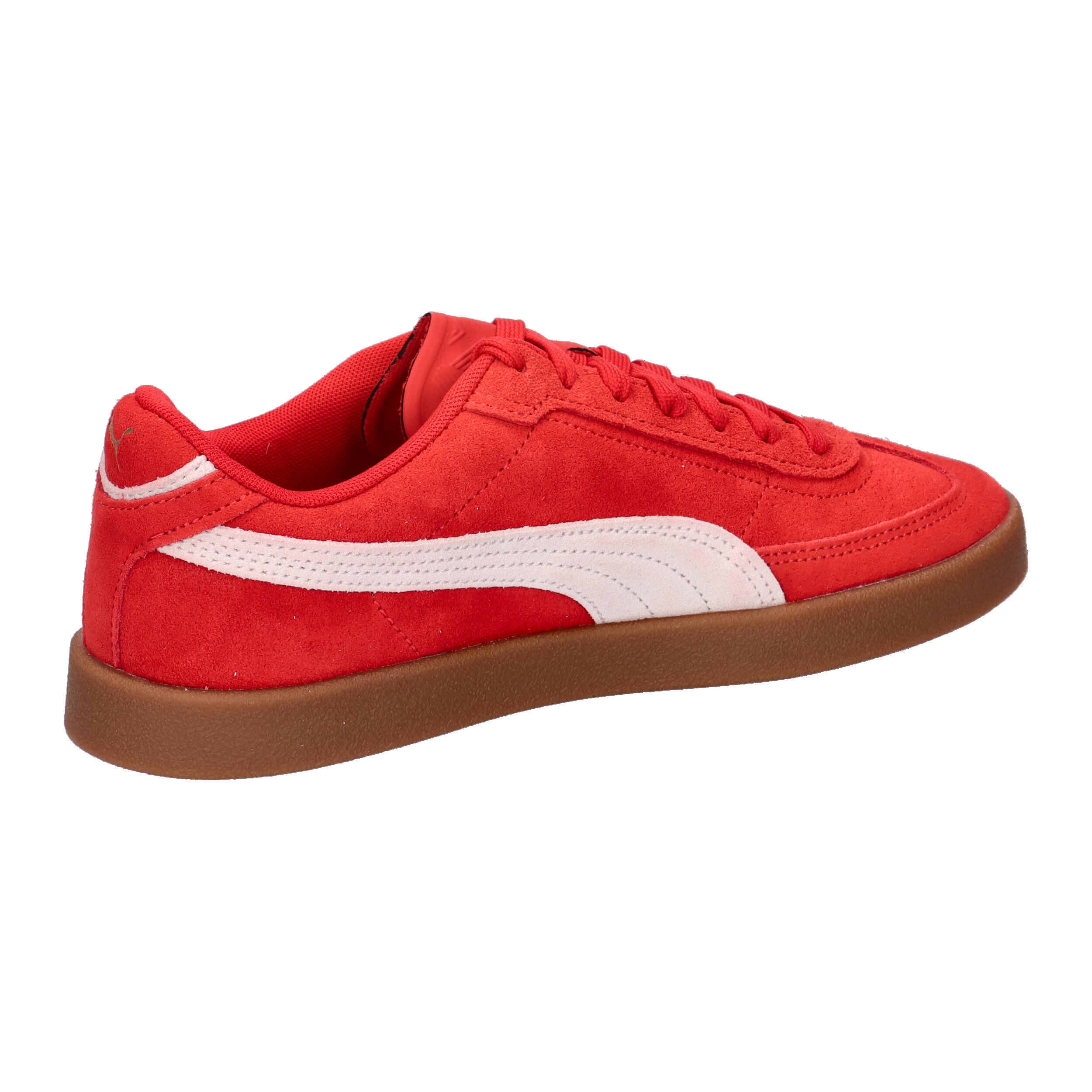 Baskets Puma Modèle Club Ii Era Suede Couleur Rouge 7/7