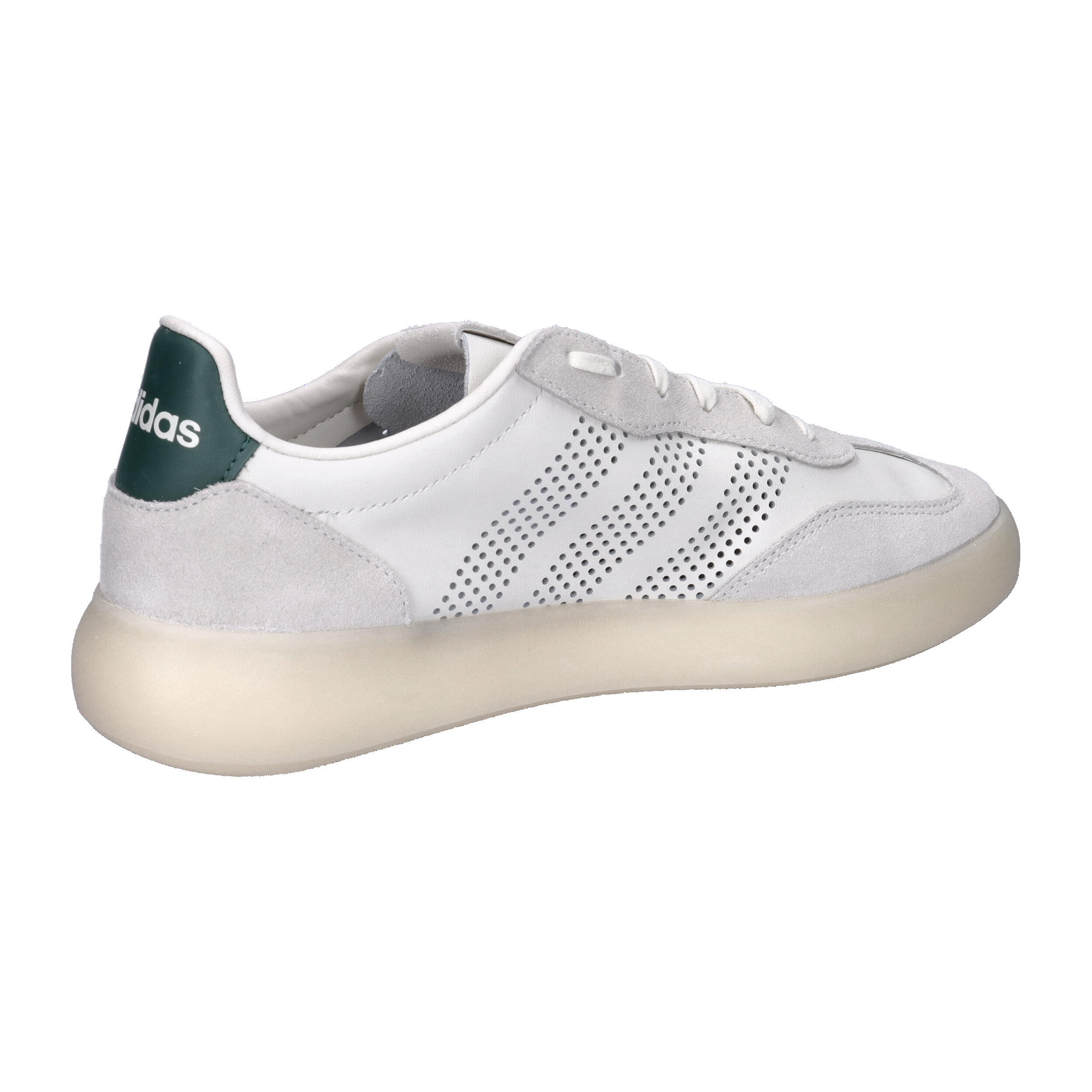 Buty męskie adidas Barreda Decode v2, zamsz i skóra, beżowe 7/7