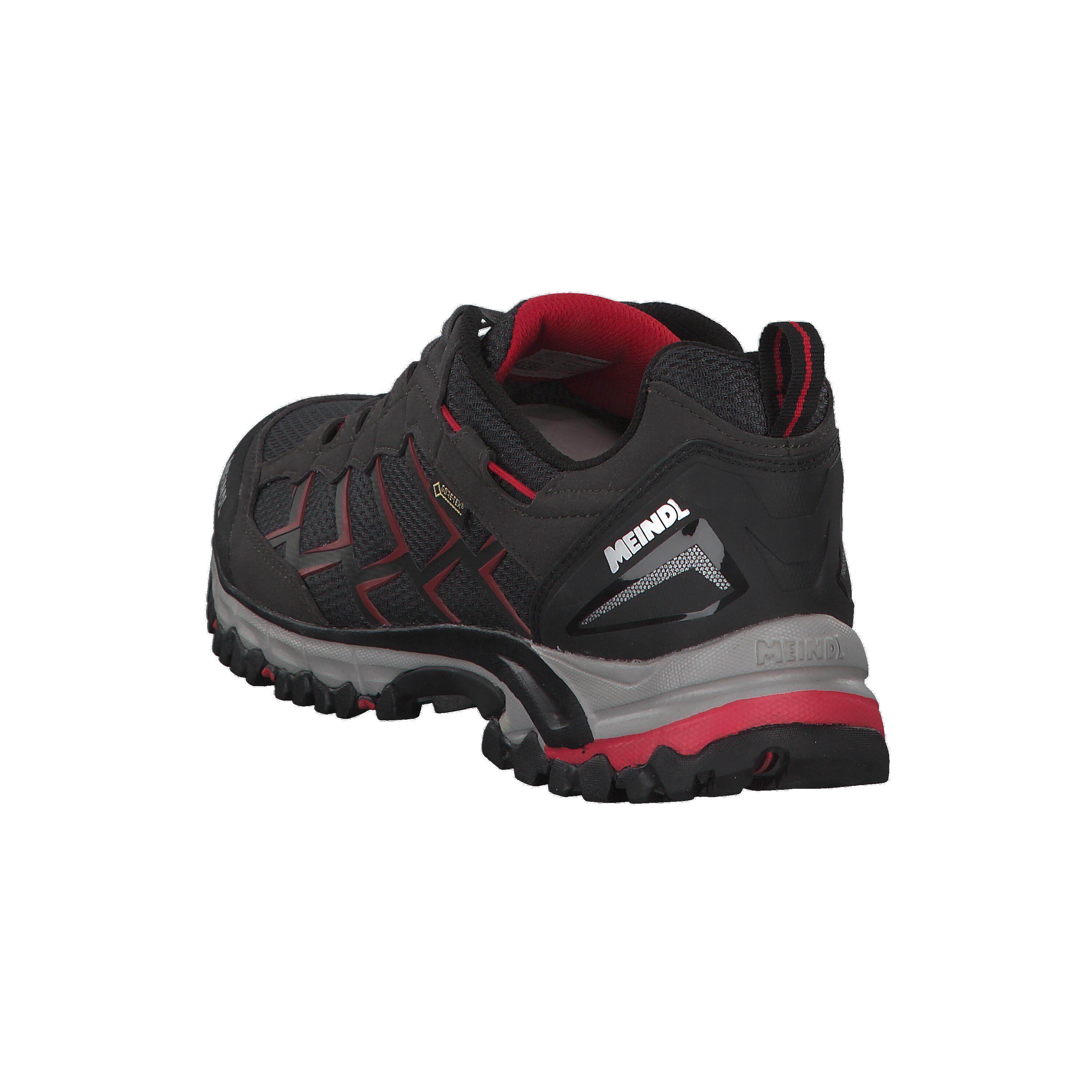 Meindl Caribe GTX Gore‑Tex Chaussures de Randonnée Hommes - Noir / Rouge - 40 4/7