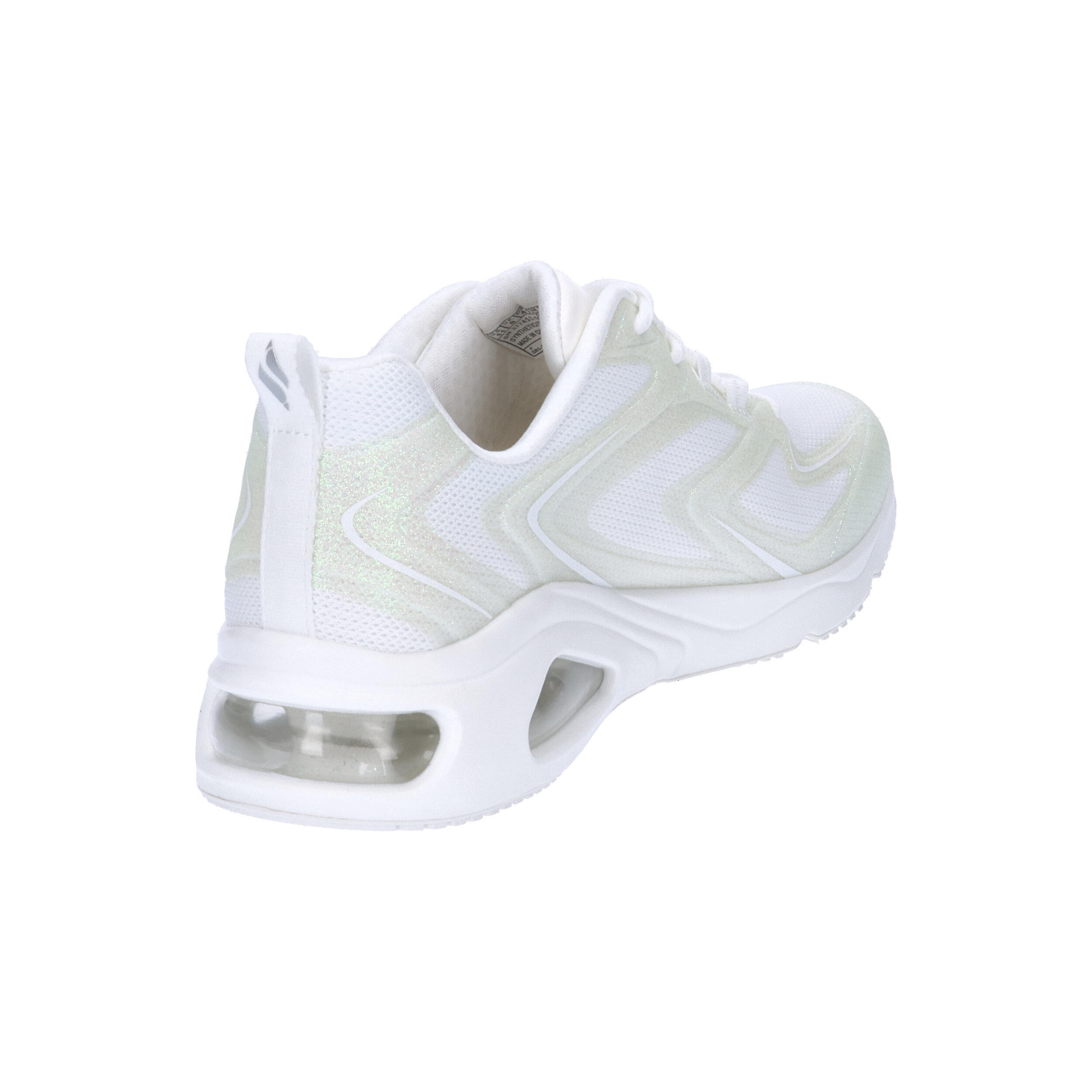 Chaussures Femmes Skechers Tresair Uno Glitairy blanc 6/7