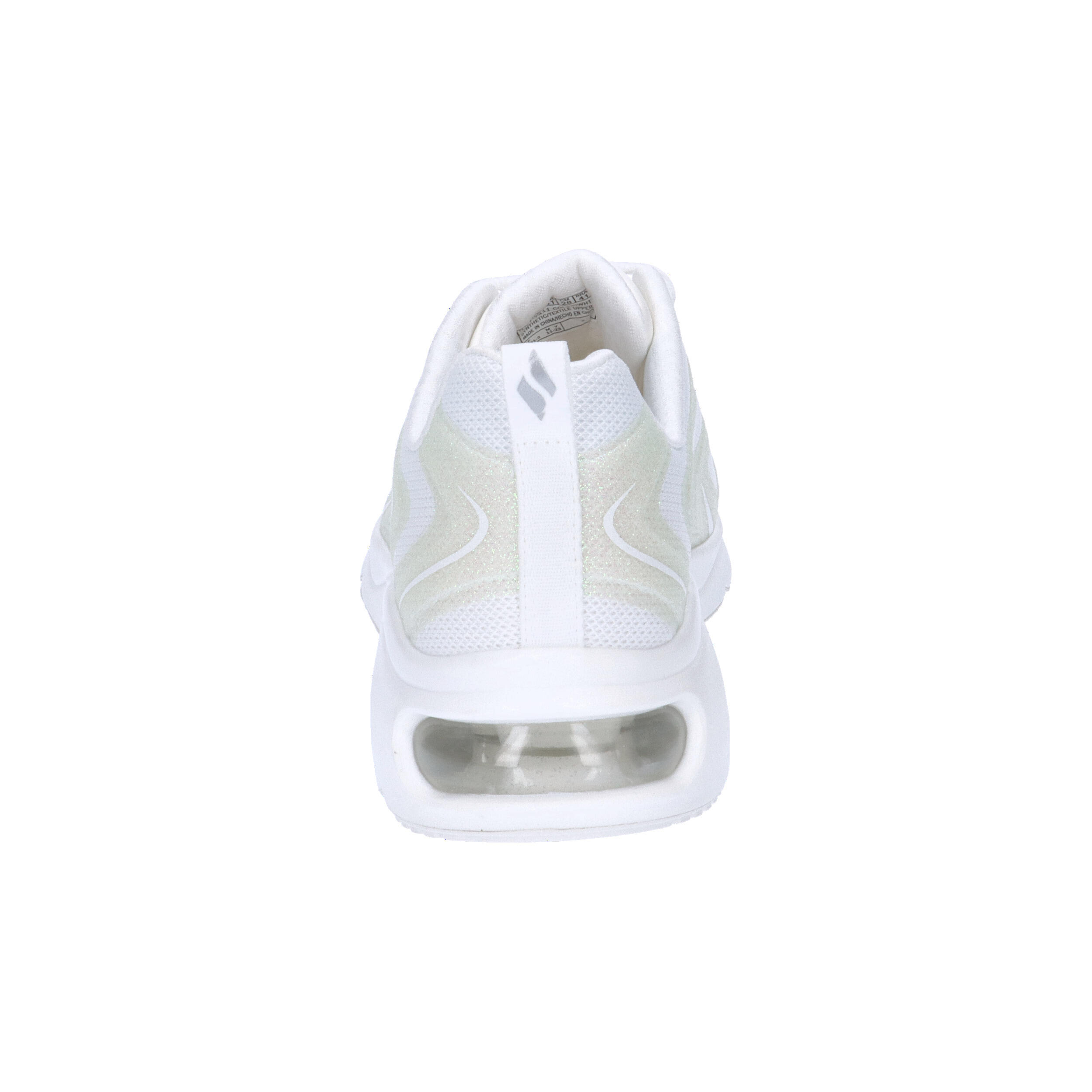 Chaussures Femmes Skechers Tresair Uno Glitairy blanc 5/7
