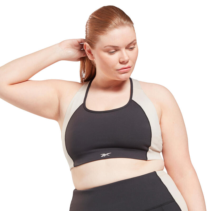 Brassière Grande taille femme Reebok Colorblock Lux