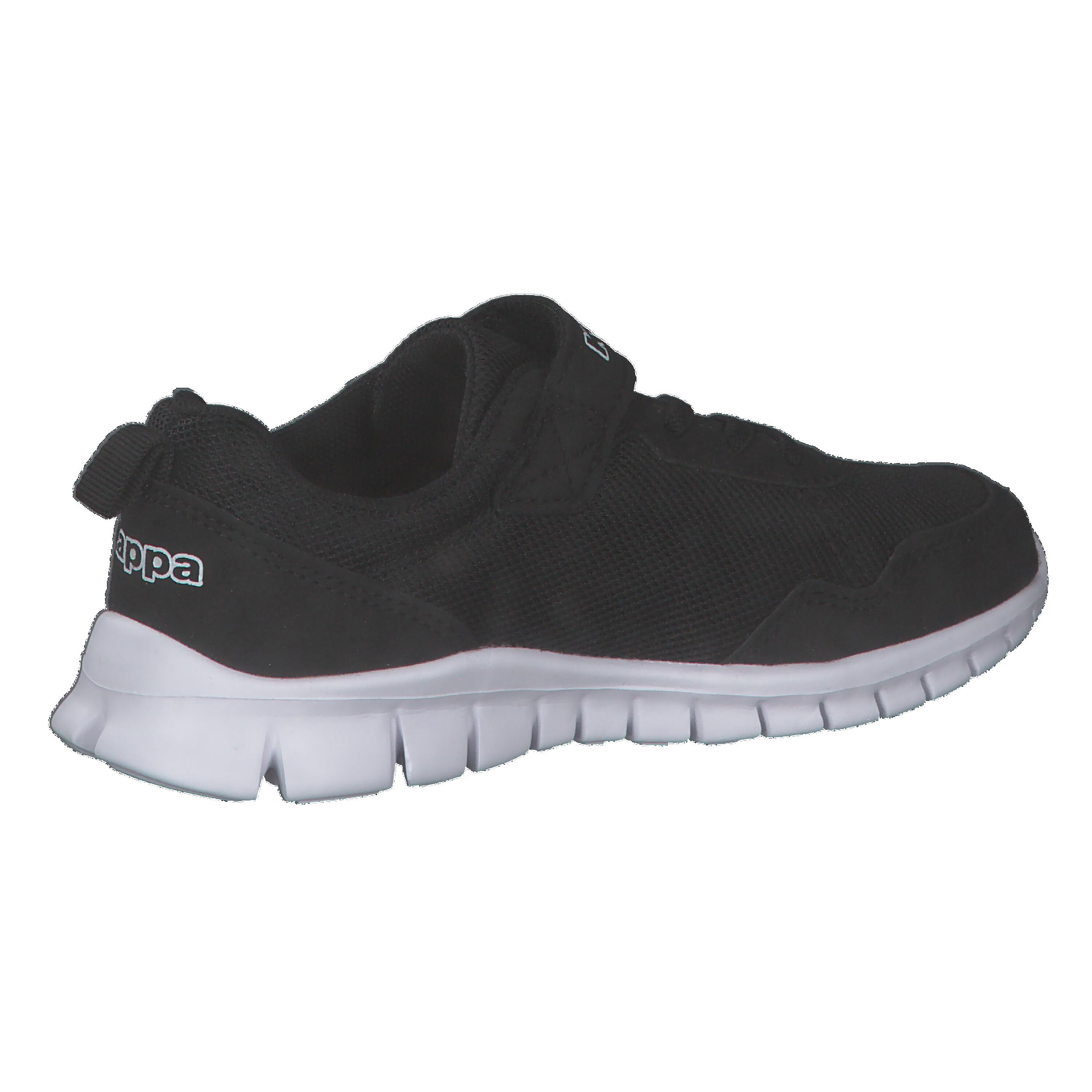 Kappa Unisex Kinder Sneaker Turnschuh 260982K 1110 Black/white 15/15