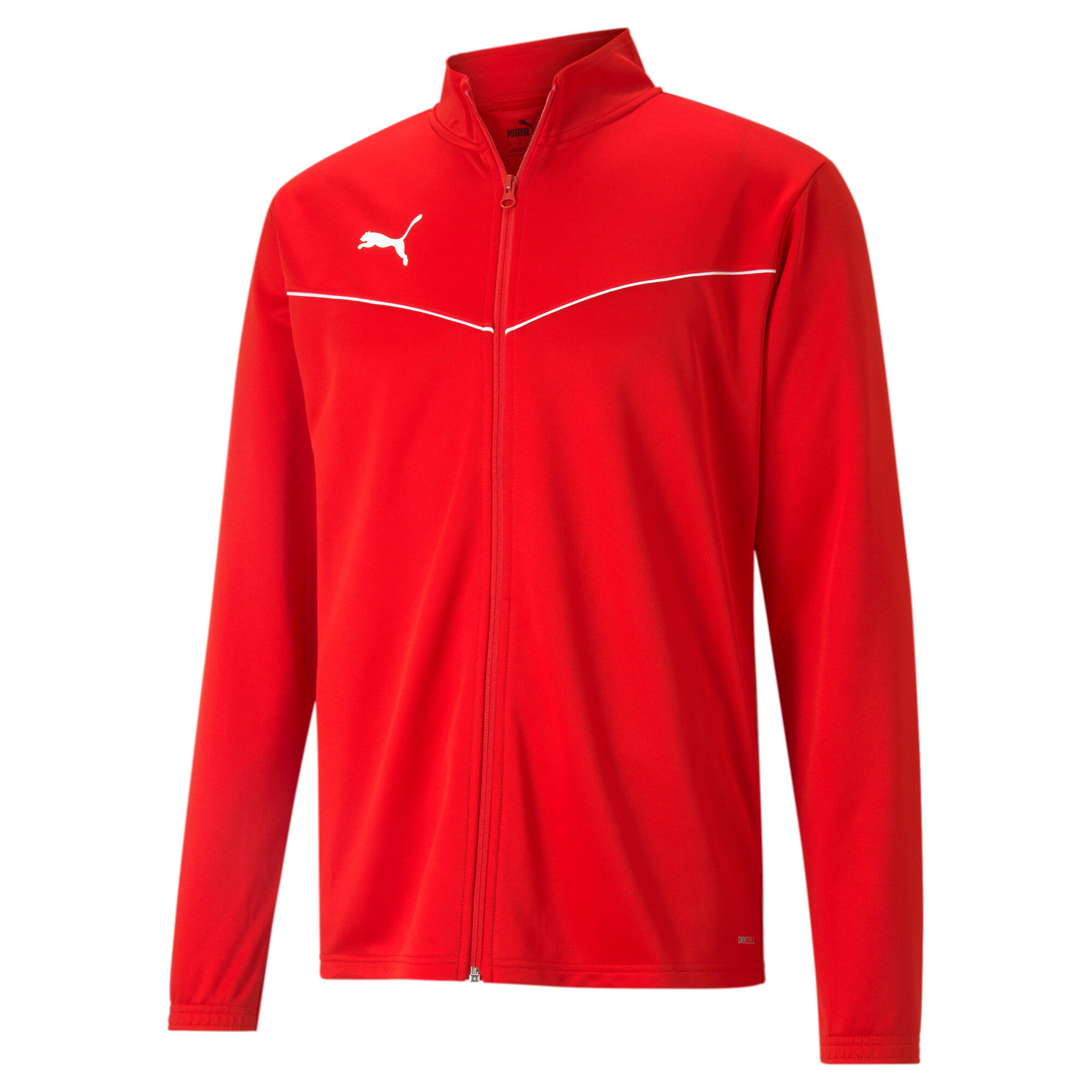 Bluza męska Puma teamRISE Training Poly Jacket czerwona