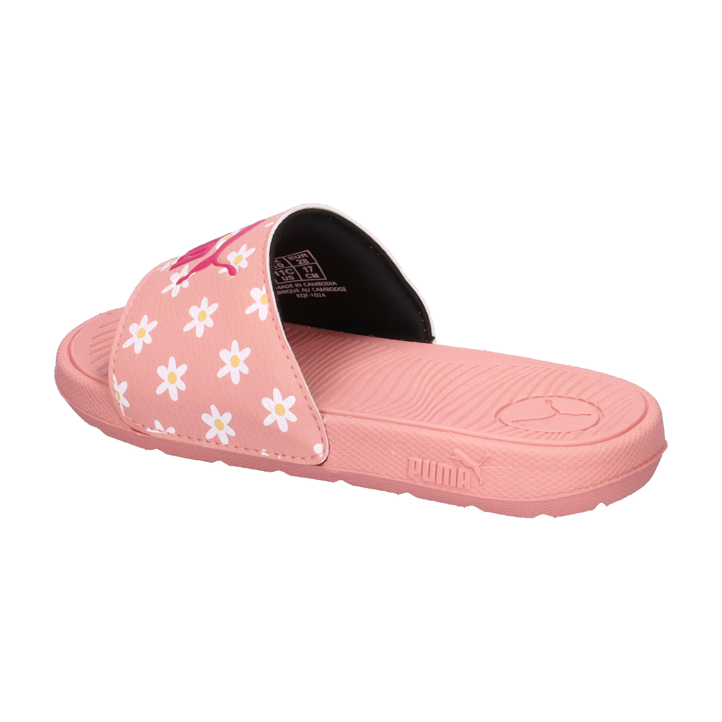 Puma Mädchen Badeschlappen Cool Cat 2.0 Daisies PS 400907 11/15