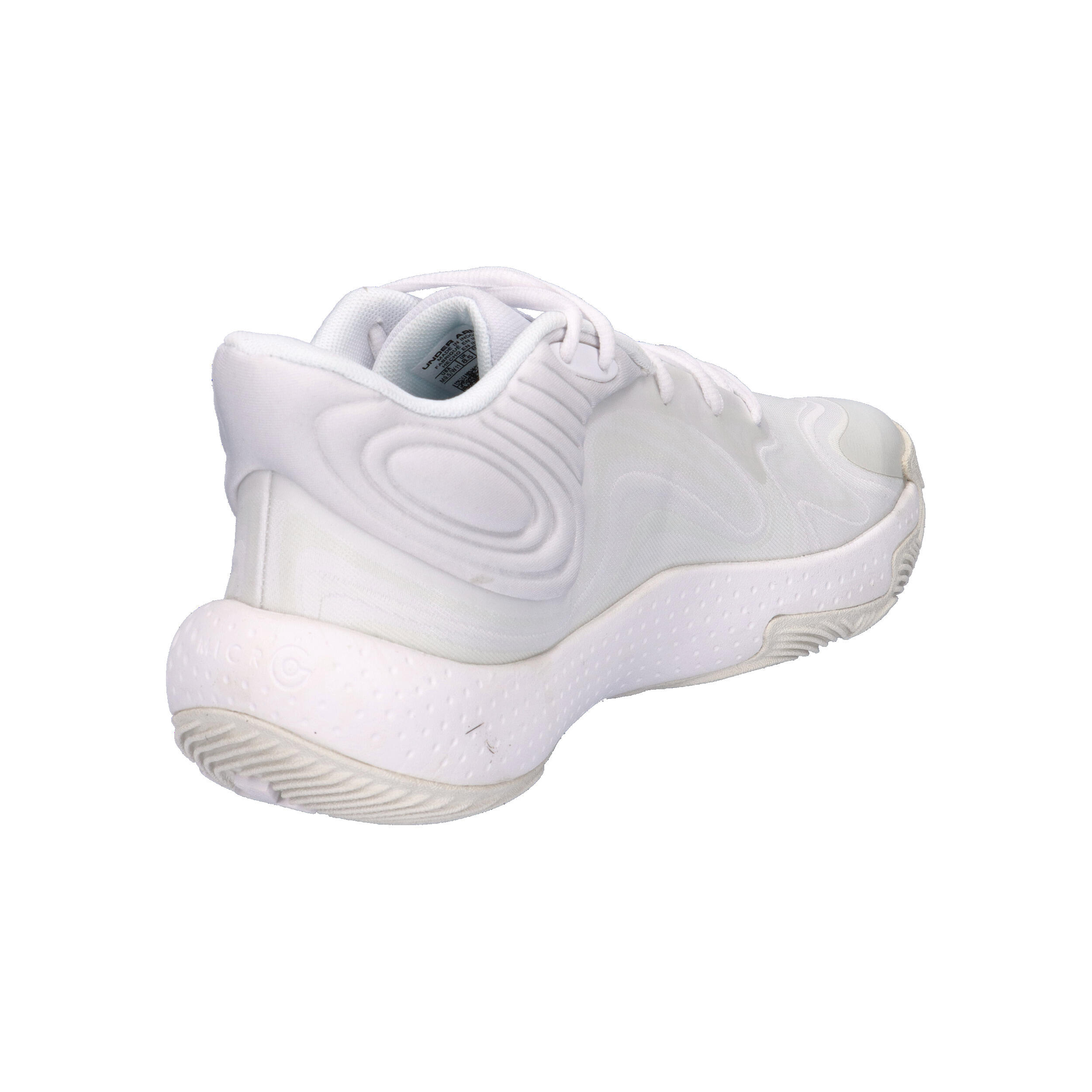 Chaussures de Basketball Under Armour Spawn 6 Mid Blanc 6/7