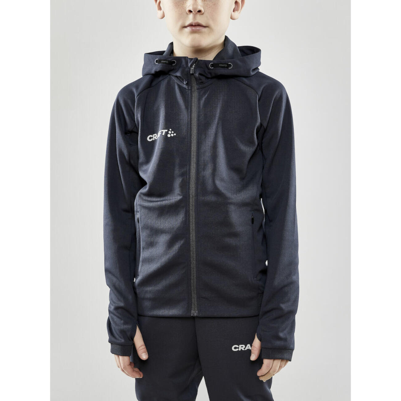 Veste enfant à capuche Craft evolve 3/6