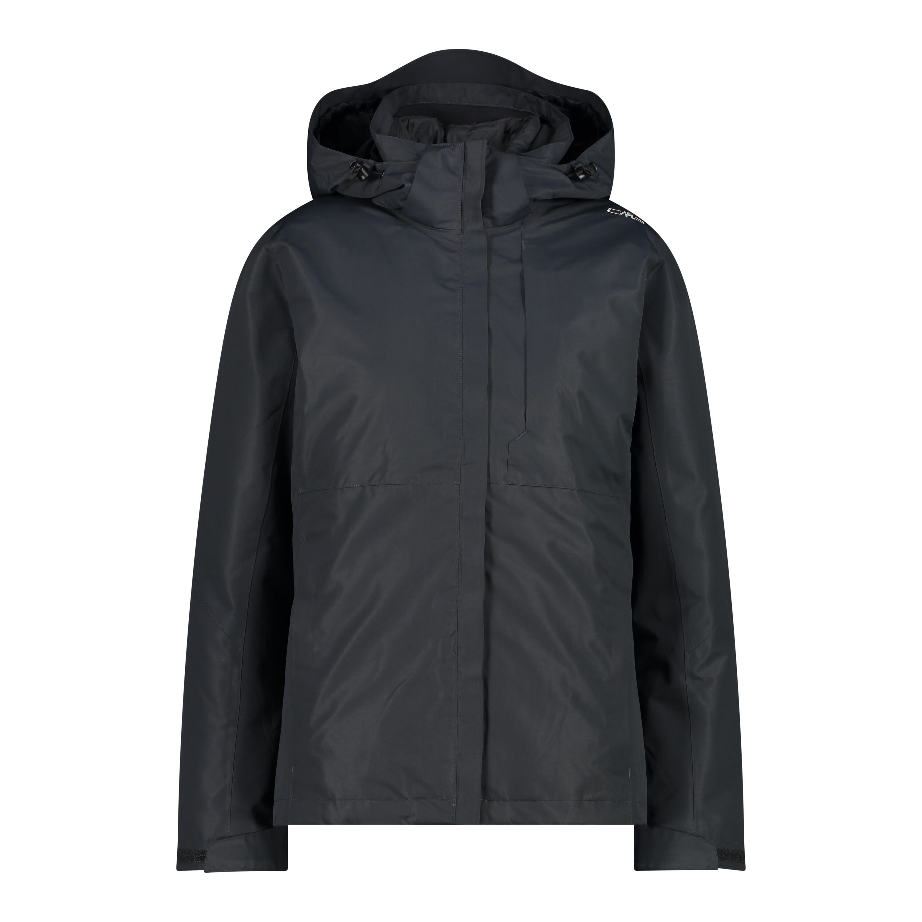 negro / gris acero