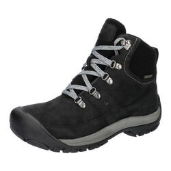 Keen Kaci III Winter Mid WP bottes femme en cuir, noir/gris