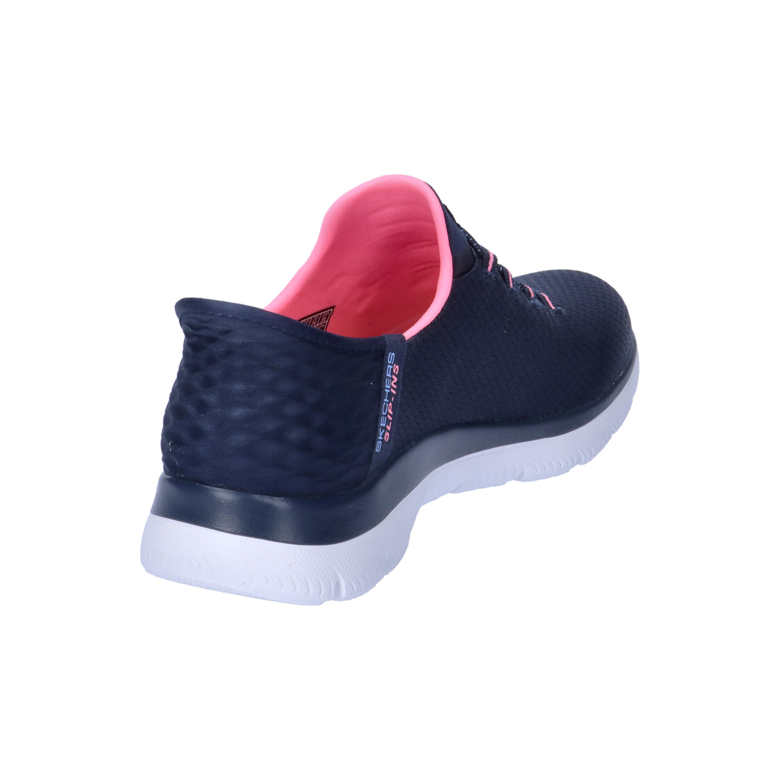 Skechers Damen Slip-ins Summits Diamond Dream Sneaker 150123 NVPK Blau Pink 6/7