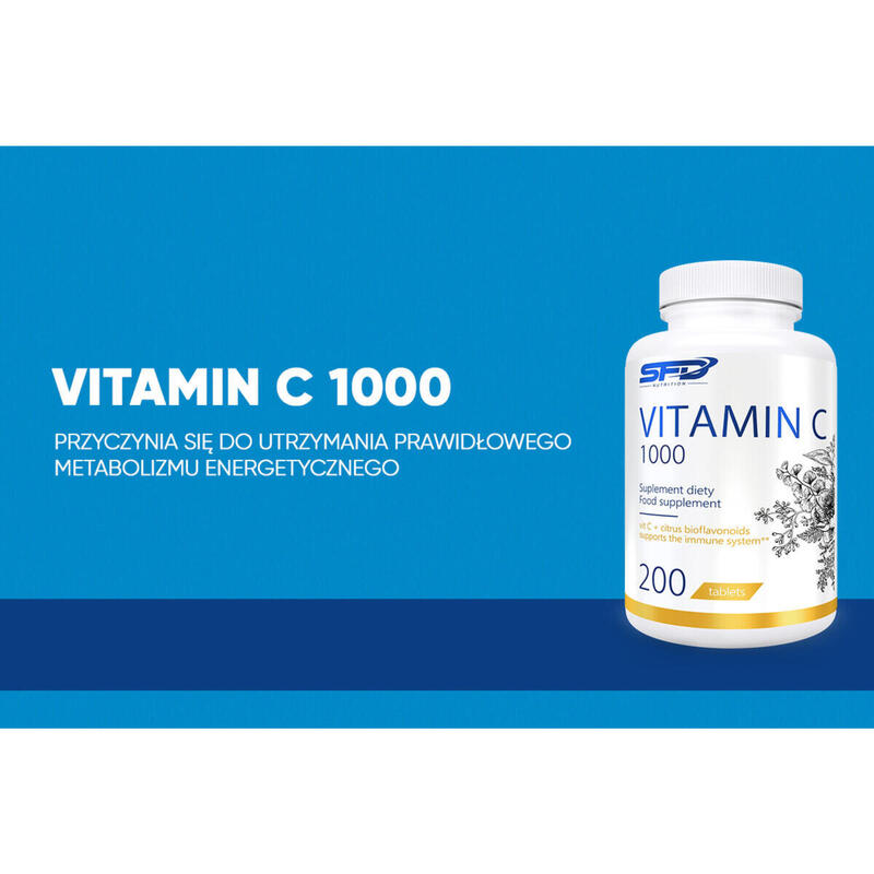 VITAMIN C 1000 200 tabletek