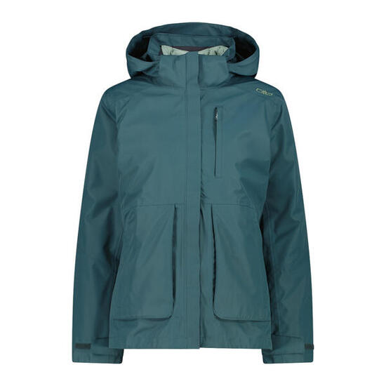 Doudoune zippée à capuche détachable femme CMP