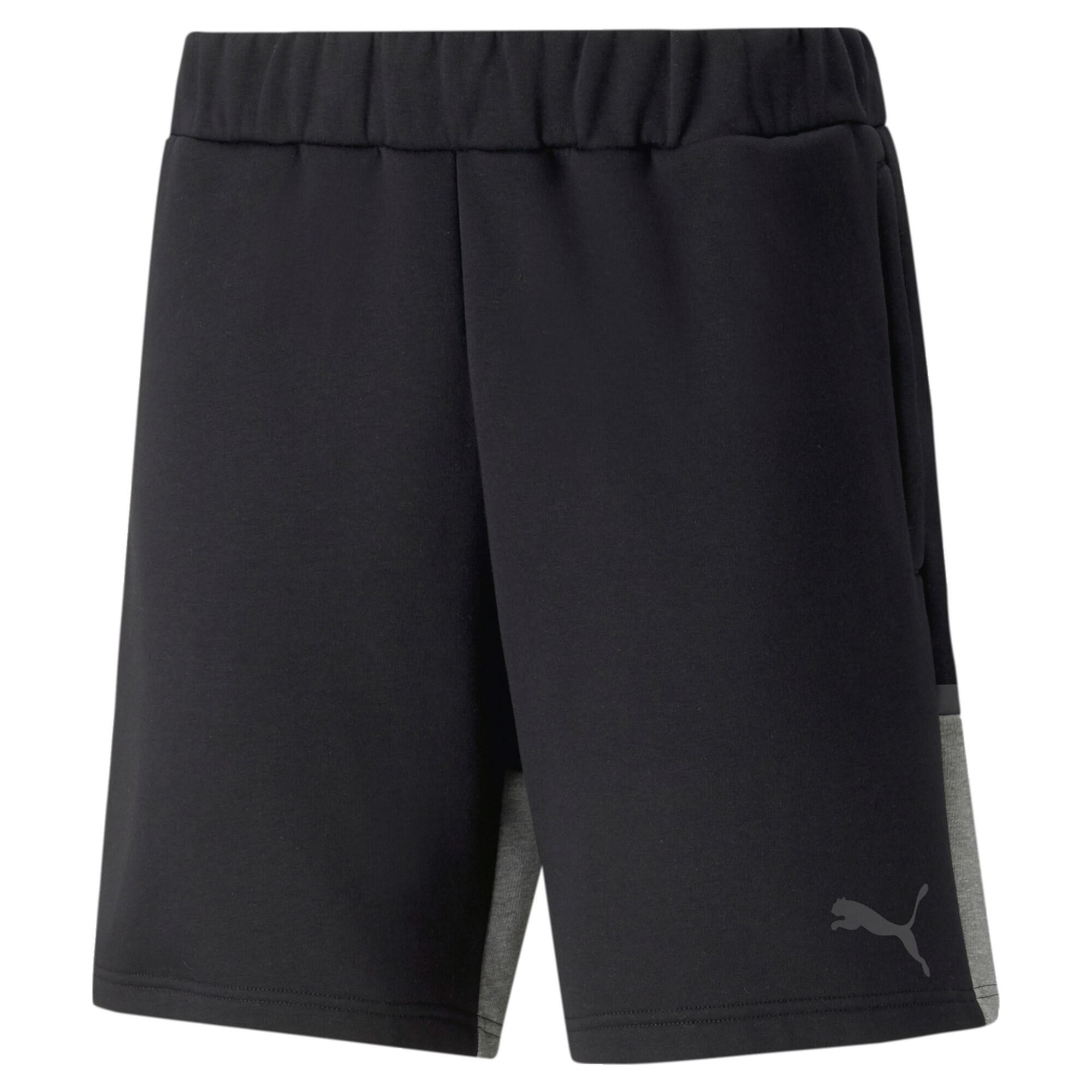 Puma - Short Décontracté Puma Teamcup - Short - Gris|noir - 38 S - Decathlon