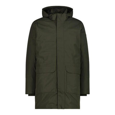 Gevoerde parka met ritssluiting en capuchon cmp