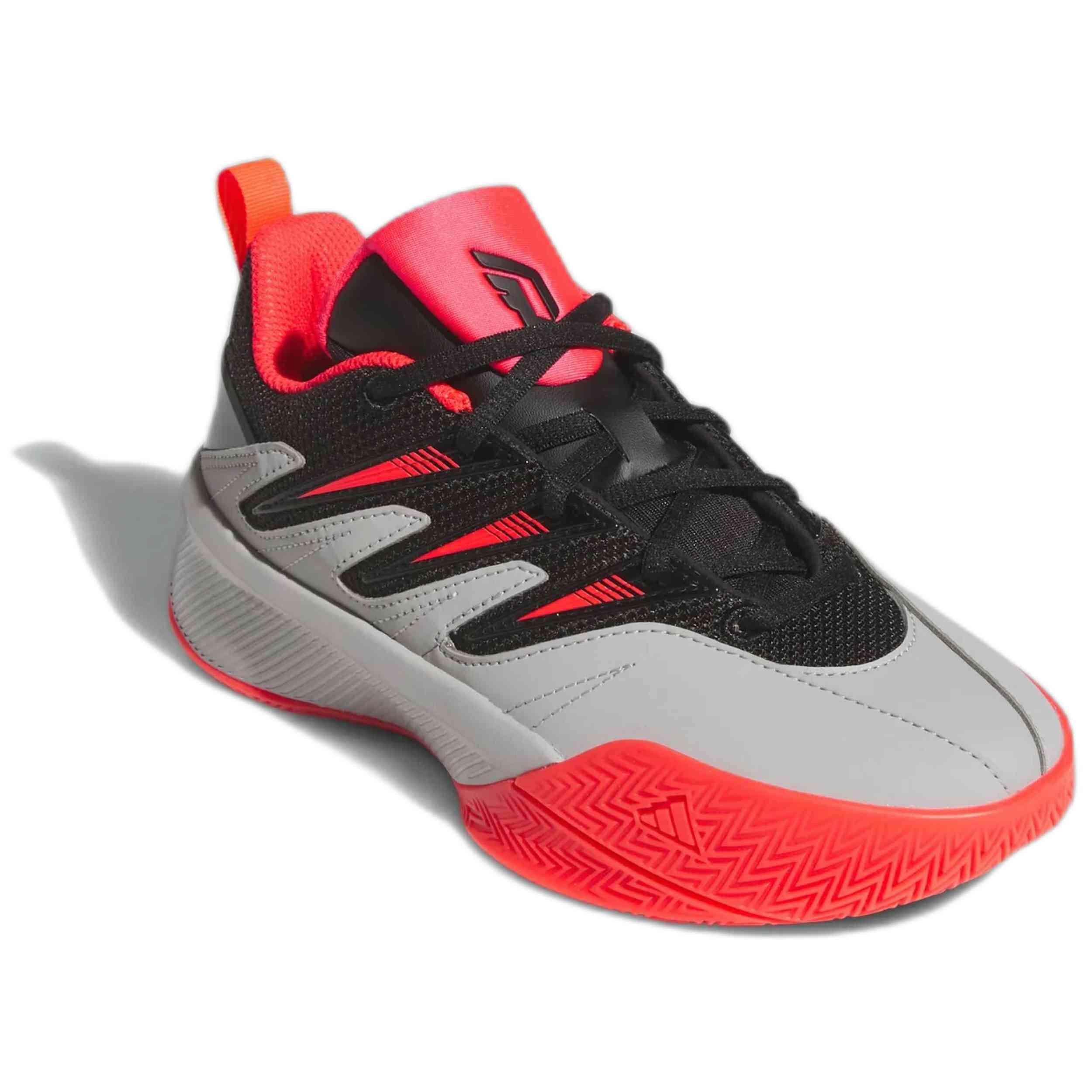 Tênis de basquete Adidas modelo JP7656 para crianças 4/5