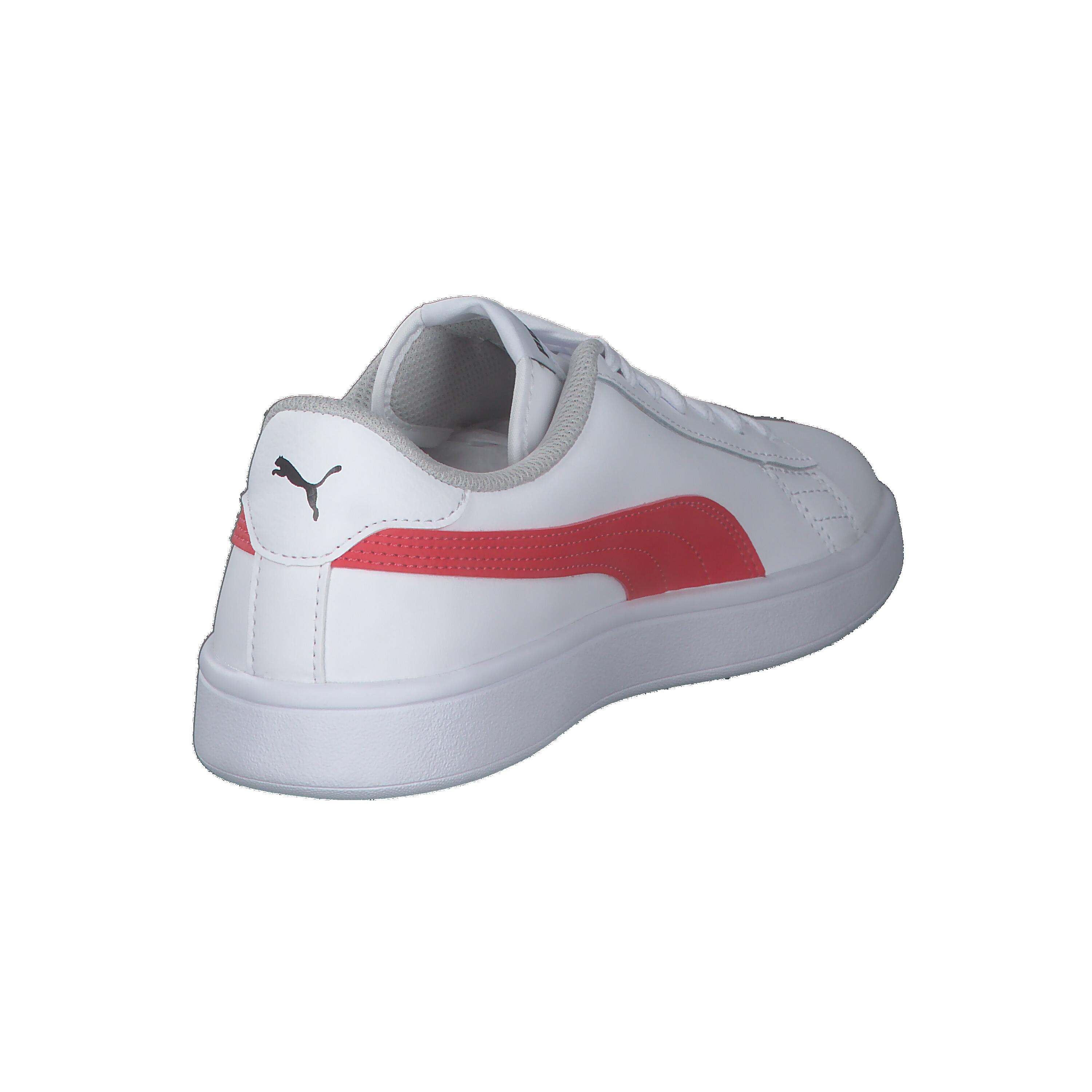 Puma Zapatillas Smash V2 De Niño Blanco/rojo 14/15