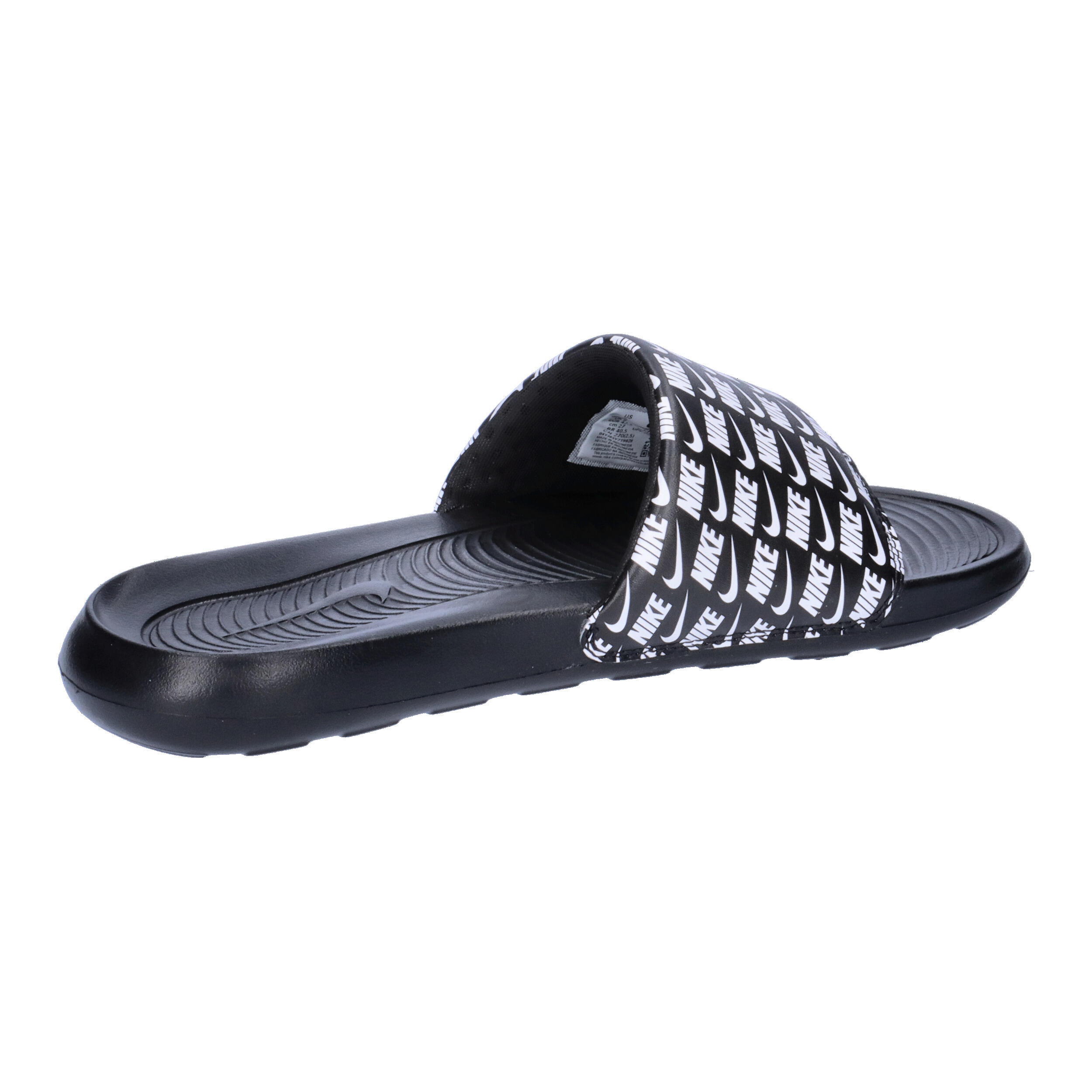 Tongs Nike Victori One Slide Print, Noir, Hommes 7/7