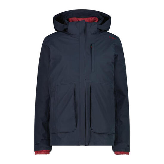 Doudoune zippée à capuche détachable femme CMP