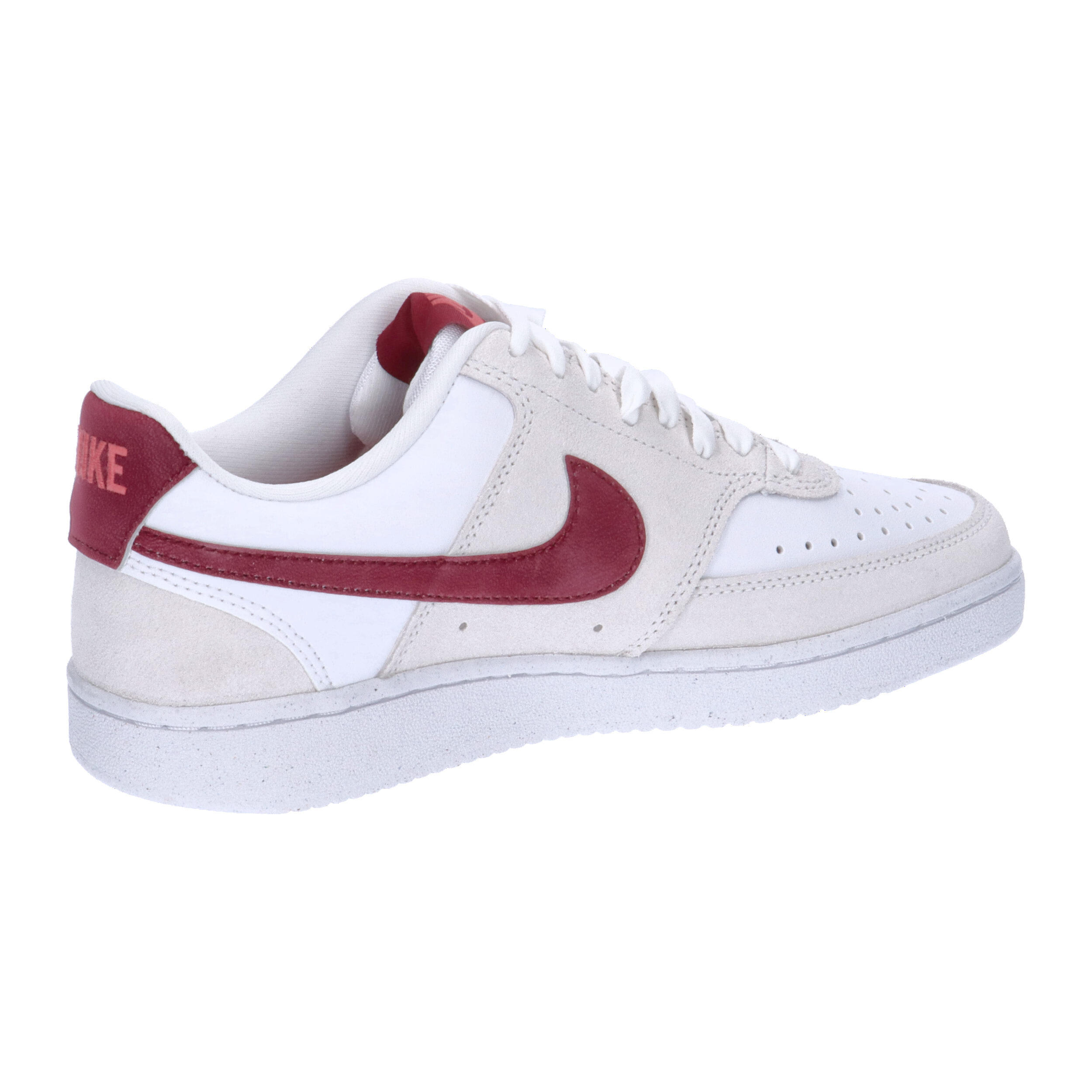 Chaussures Nike Court Vision Low blanc style rétro 7/7