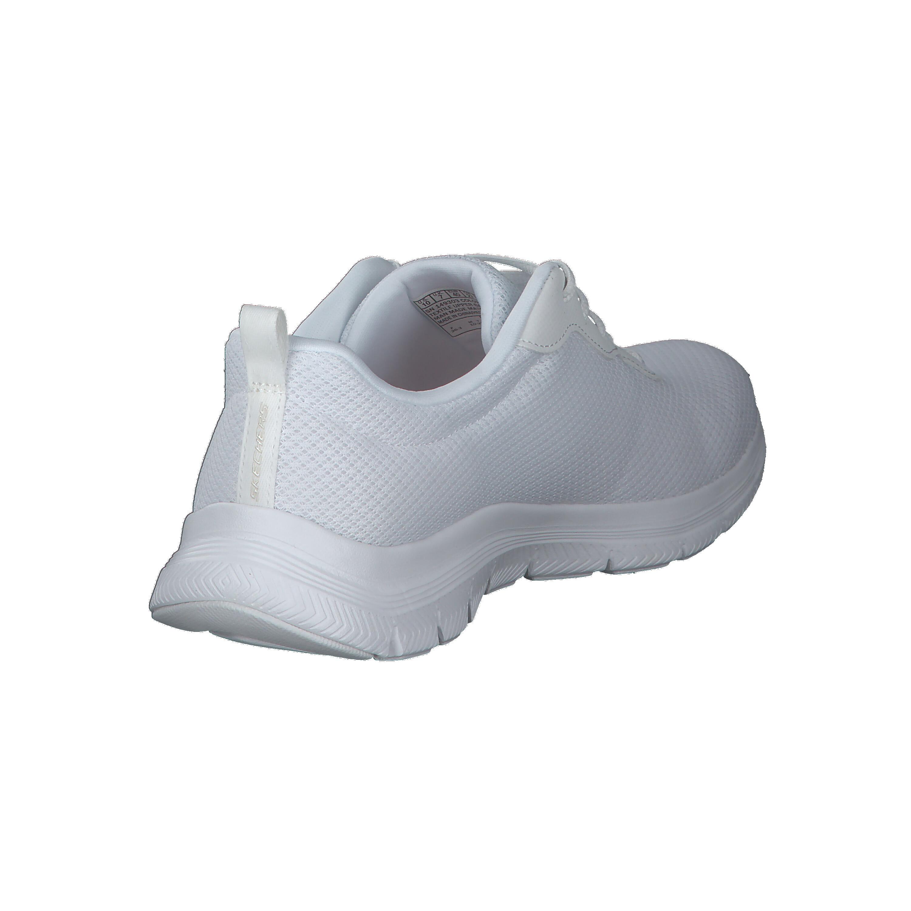 Skechers Flex Appeal 4.0 - BRILLIANT VIEW Damen Sneaker Turnschuhe 149303 weiss 6/7