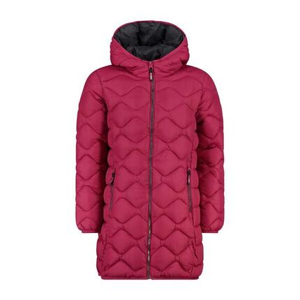 Doudoune à capuche longue fille CMP