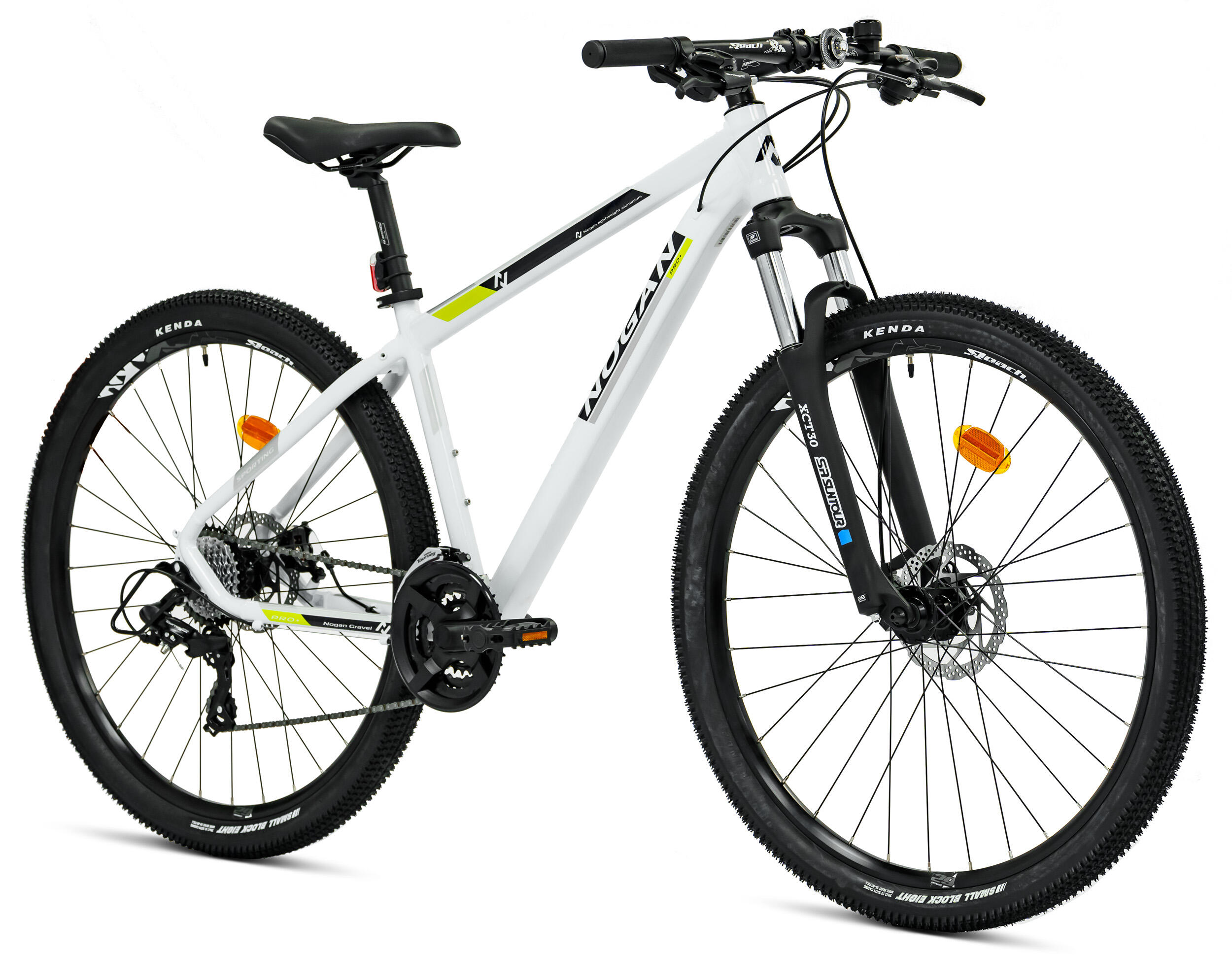 Vélo VTT Nogan Gravel PRO+ - 27.5 pouces - Small - Arctic White 2/7