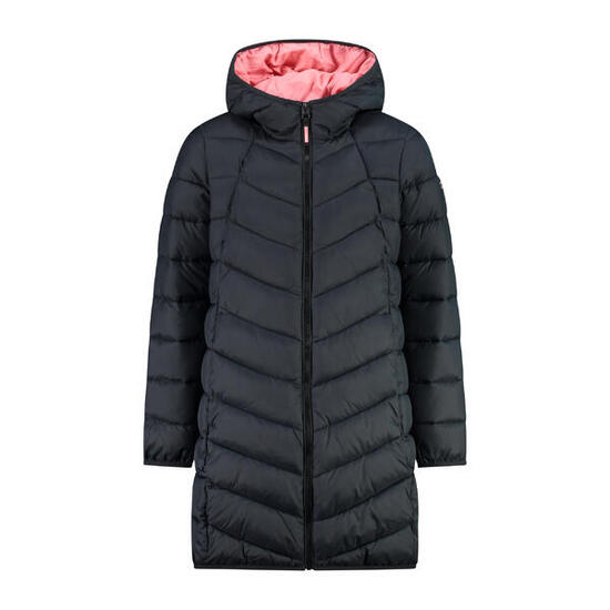 Doudoune à capuche longue fille CMP