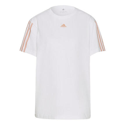 adidas Damen T-Shirt Essentials Boyfriend 3-Streifen T-Shirt
