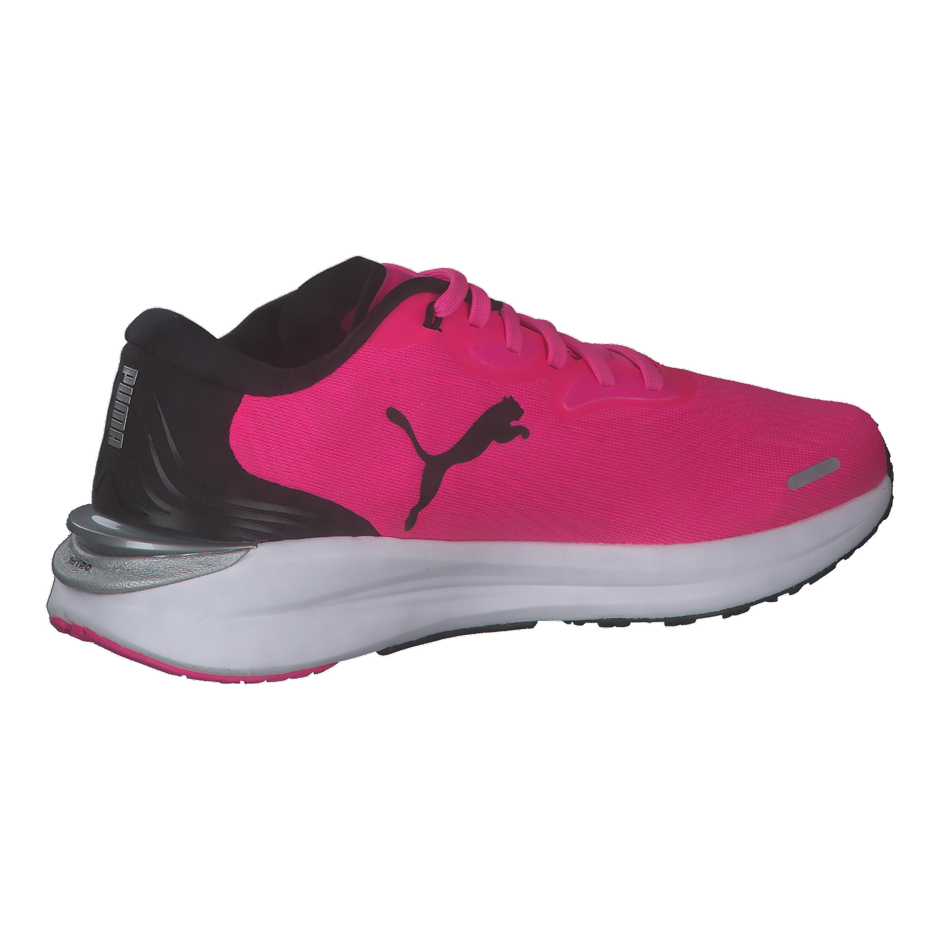 Electrify NITRO 2 Laufschuhe Damen PUMA Ravish Black Silver Pink Metallic 15/15