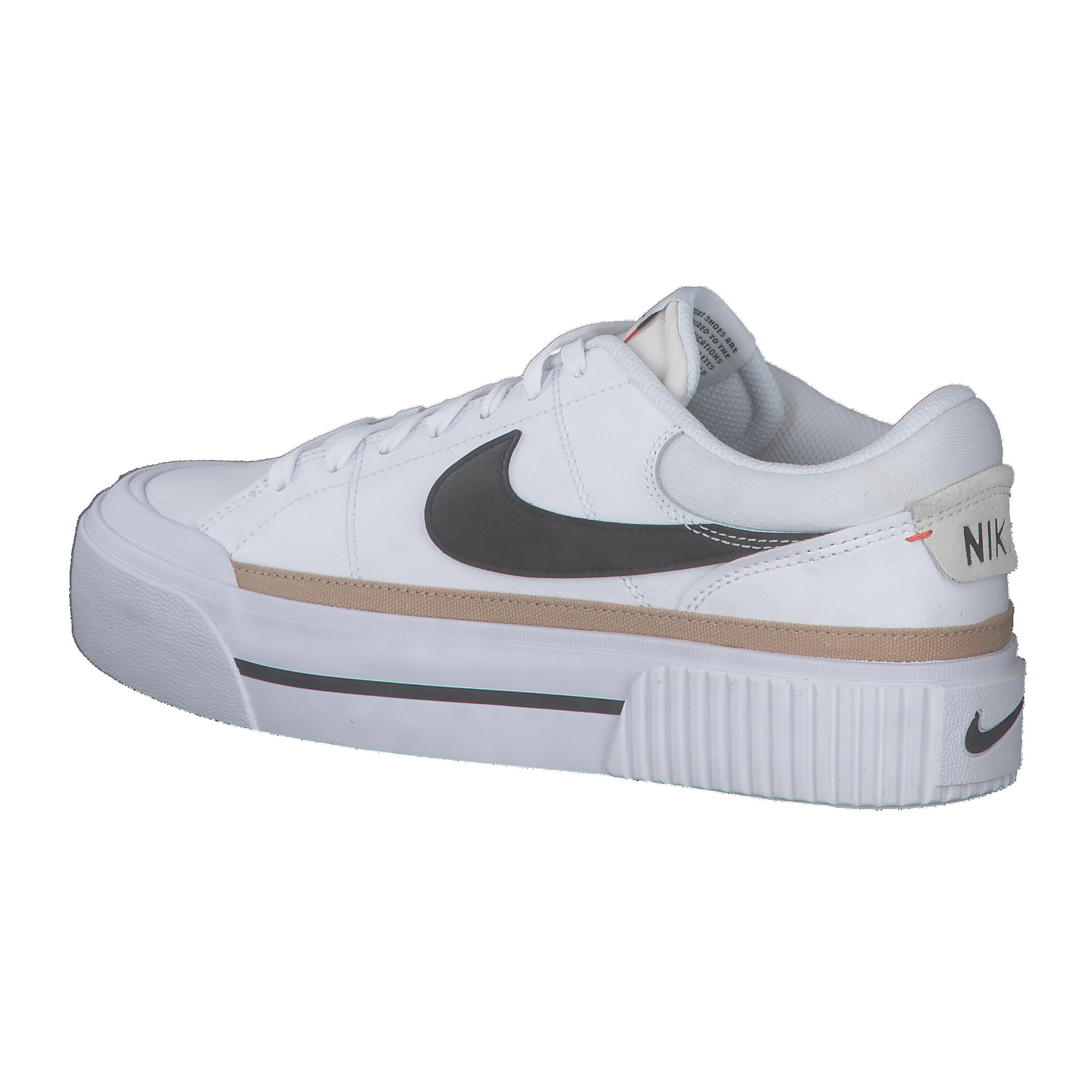 Dames Sportschoenen Nike Ebernon Low Leer NIKE